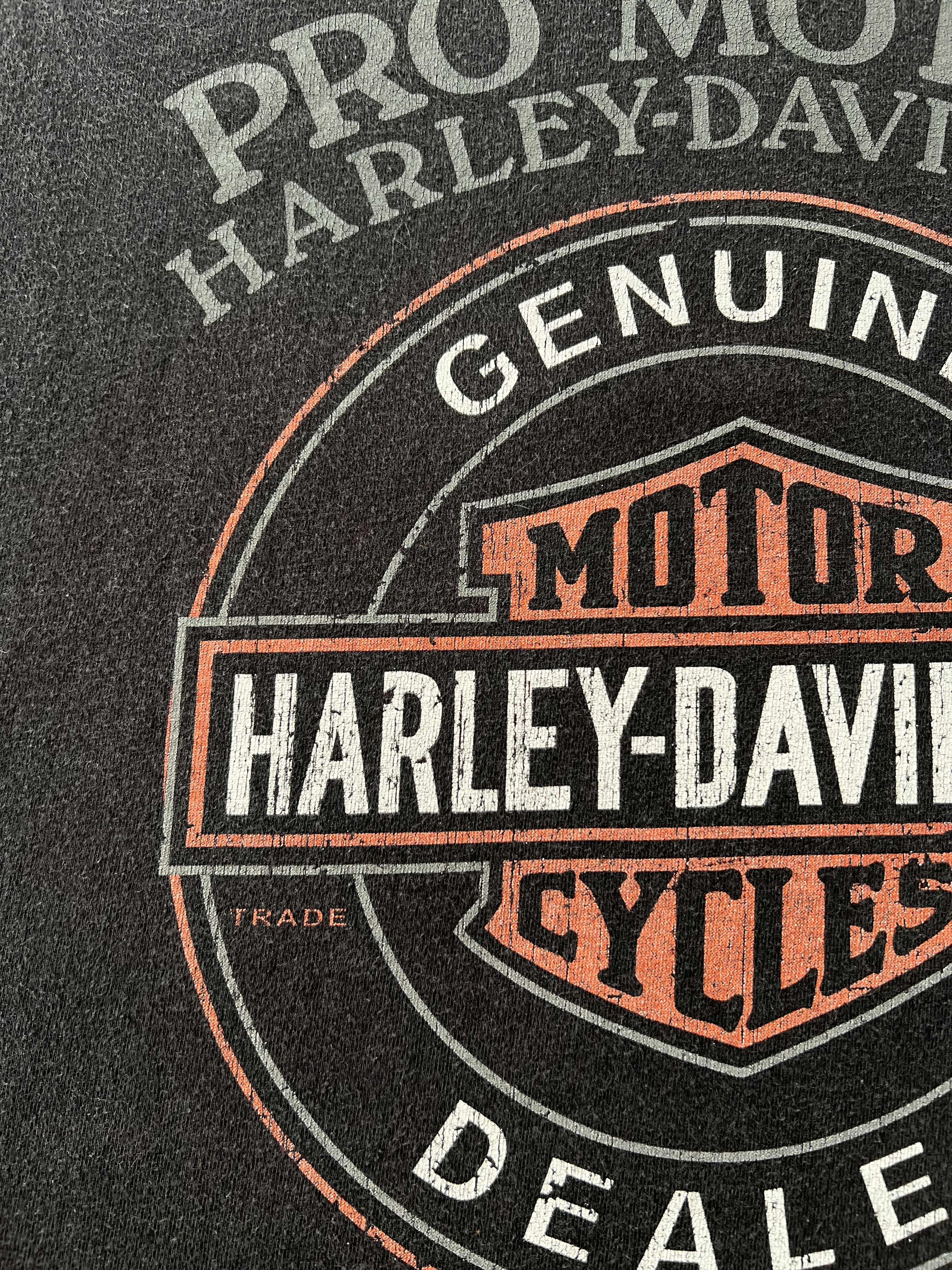 Harley Davidson Vintage 2009 Harley Davidson Switzerland Black T-shirt Size US L / EU 52-54 / 3 - 16 Thumbnail