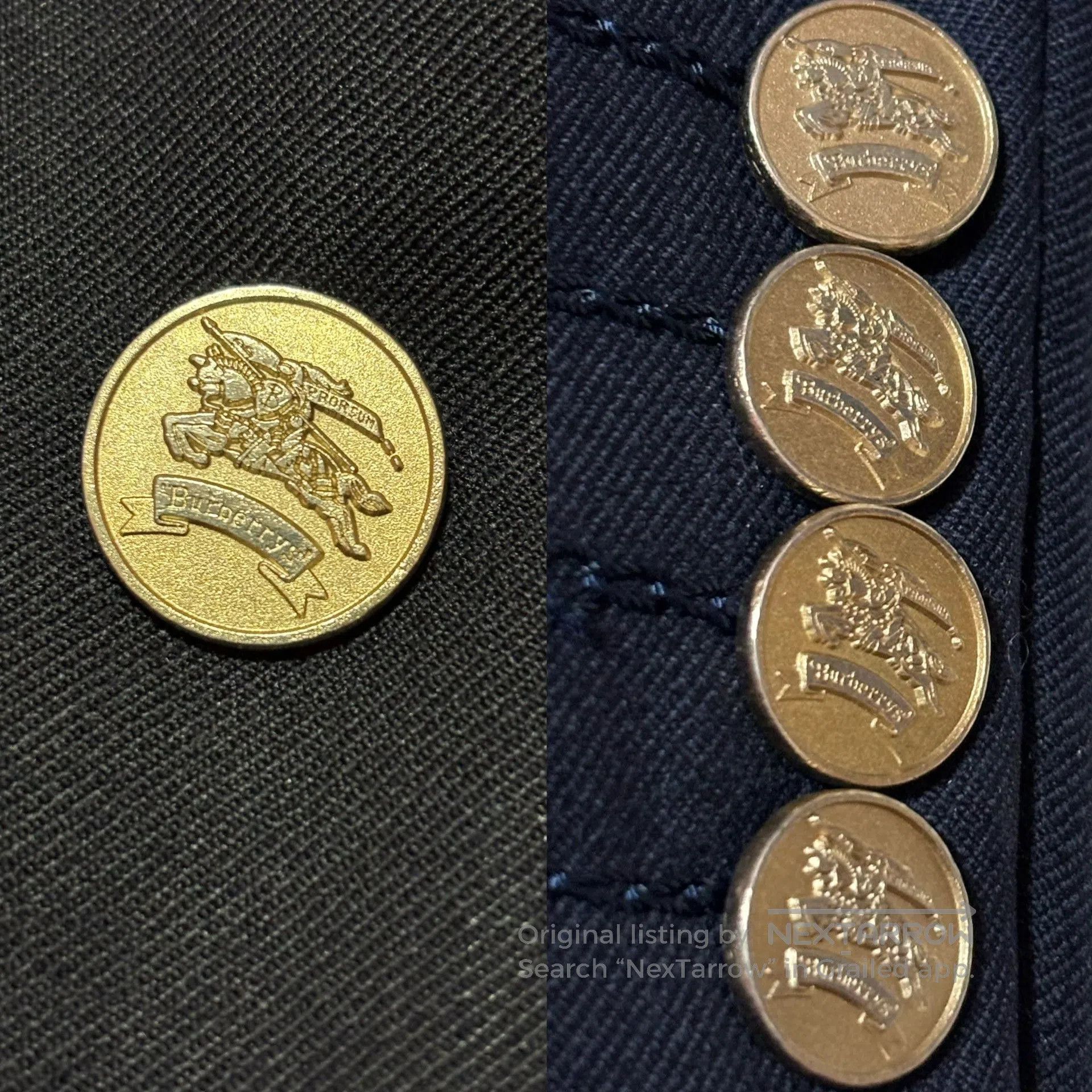 Burberry Burberry Men's Wool Double-Breasted Suit. Size US M / EU 48-50 / 2 - 6 Thumbnail