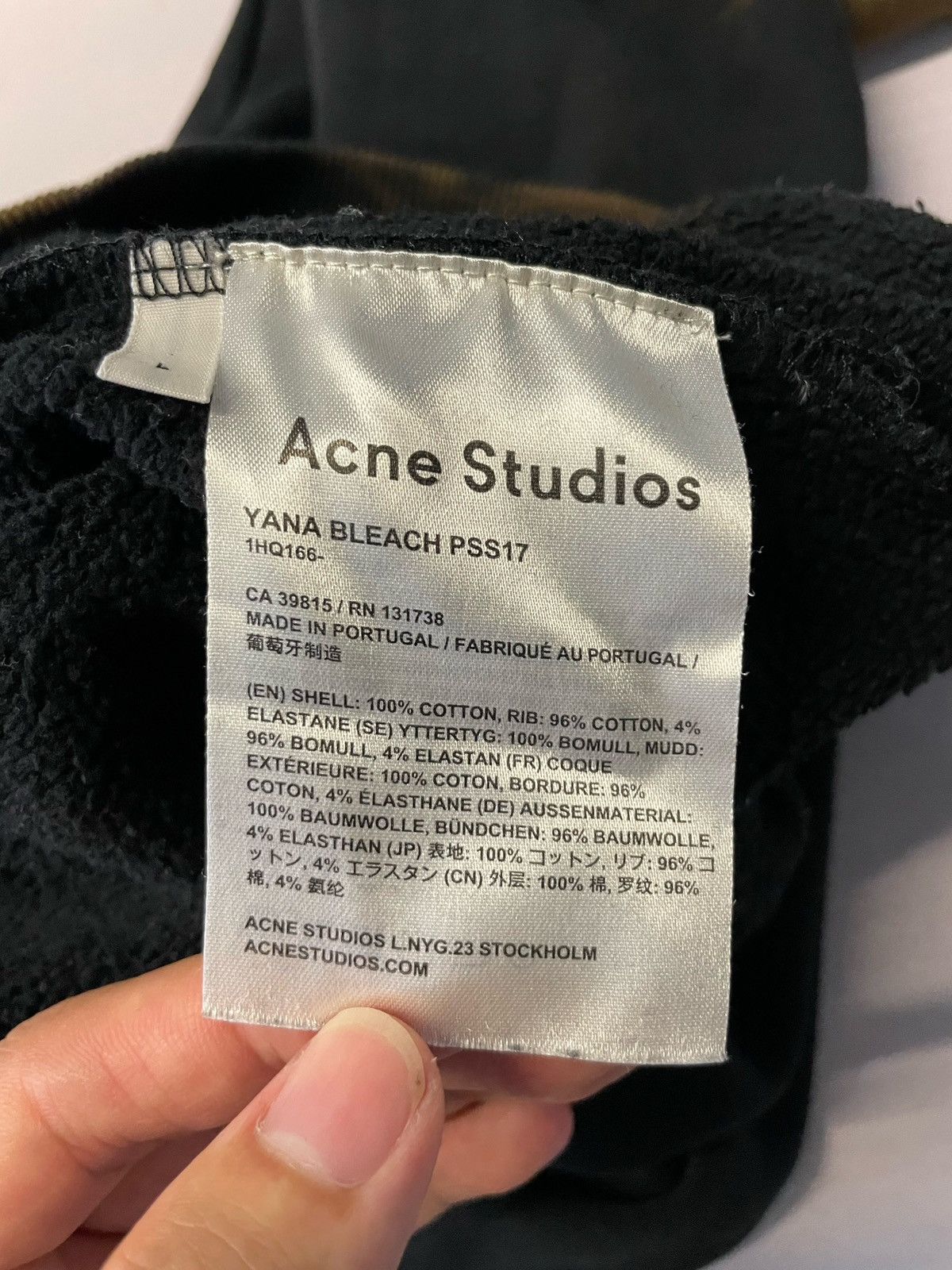 Acne Studios Acne Studios Oversized Tie-Dyed Crewneck Size US L / EU 52-54 / 3 - 10 Thumbnail
