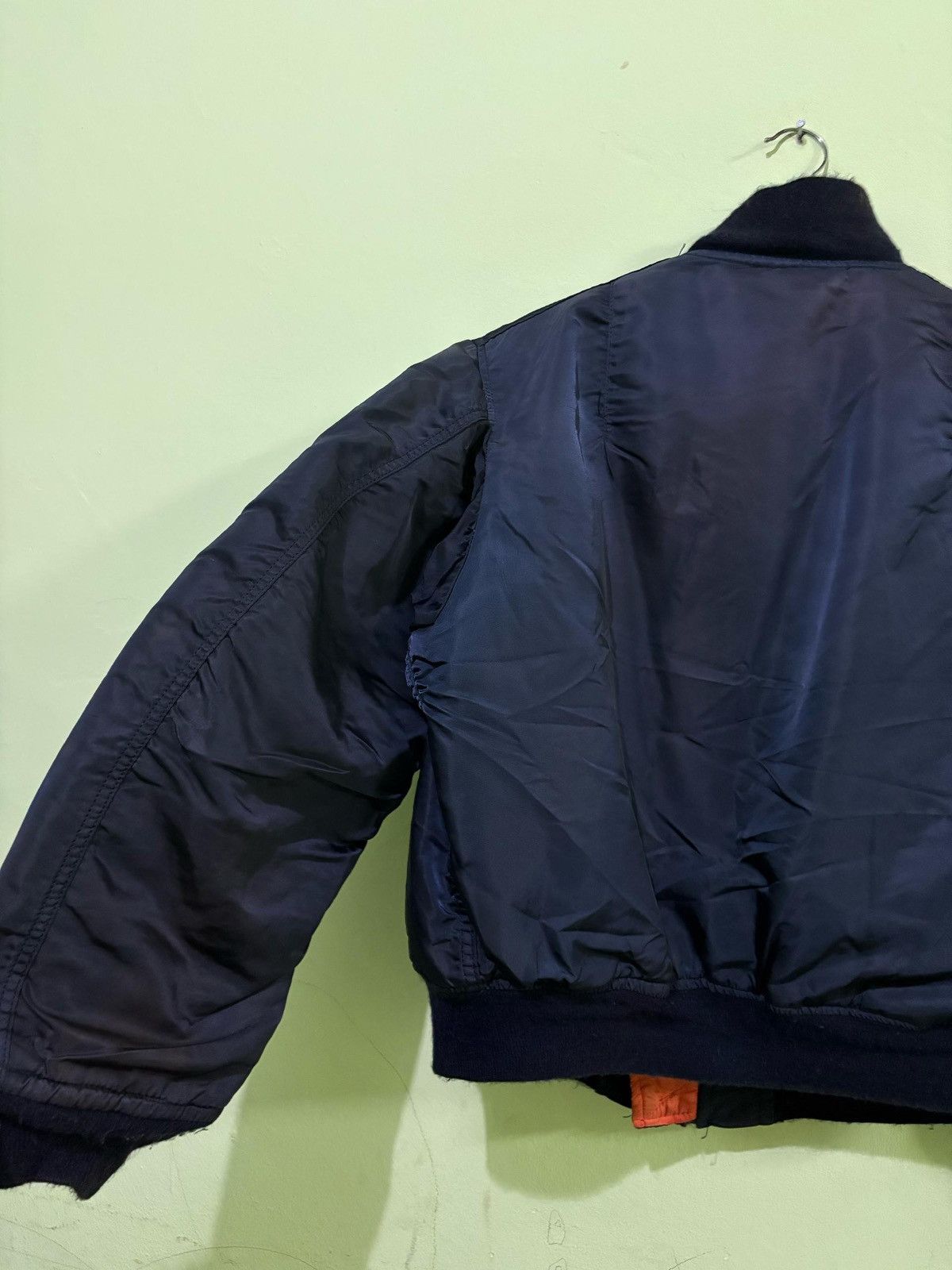 Alpha Industries × Vintage Vintage Alpha Industries MA-1 Flight Jacket Bomber Jacket Size US L / EU 52-54 / 3 - 8 Thumbnail