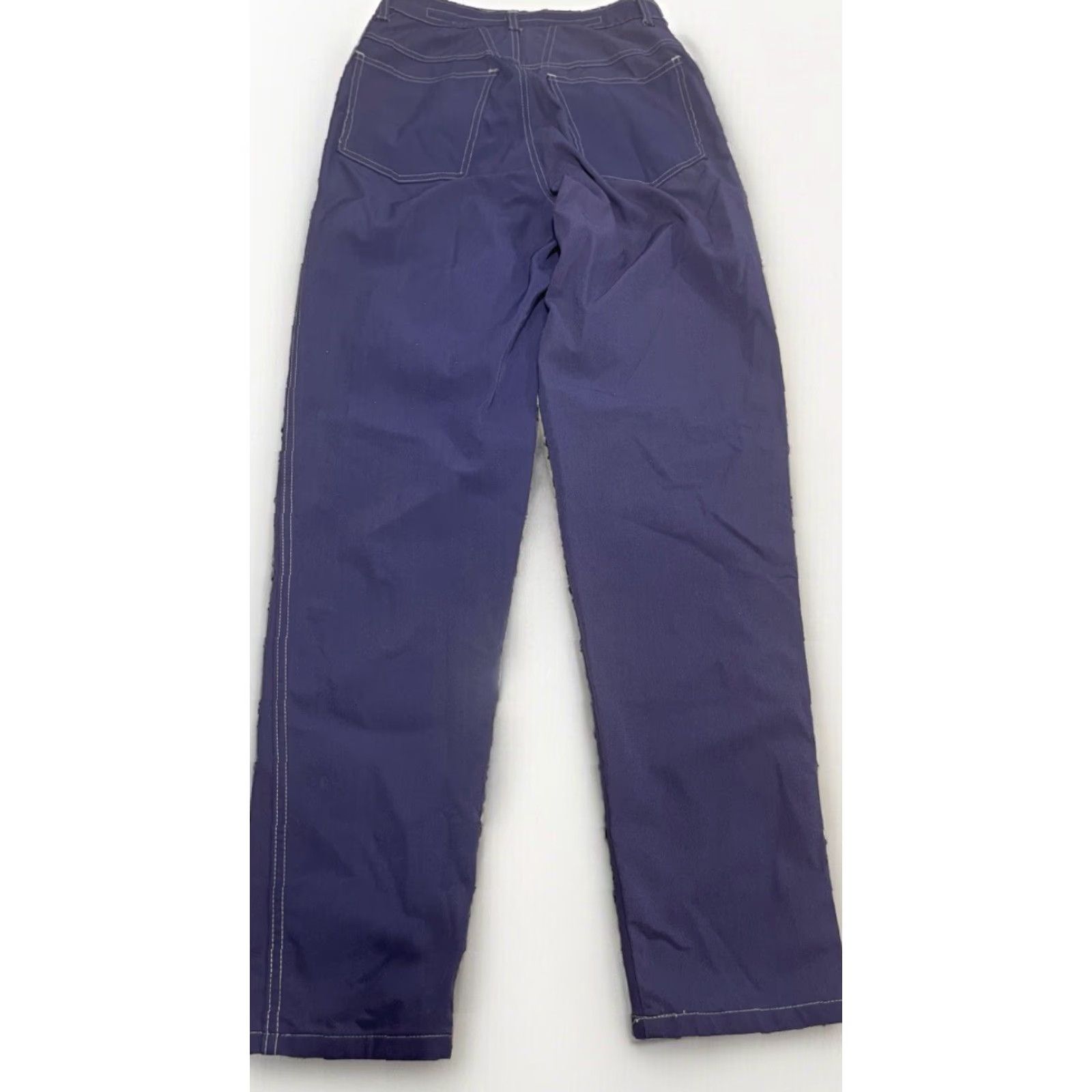 Vintage VINTAGE Marithe Francois Girbaud Womens Pants Size 26 Purple Regular Fit 90s Fashion Size 26" / US 2 / IT 38 - 8 Thumbnail