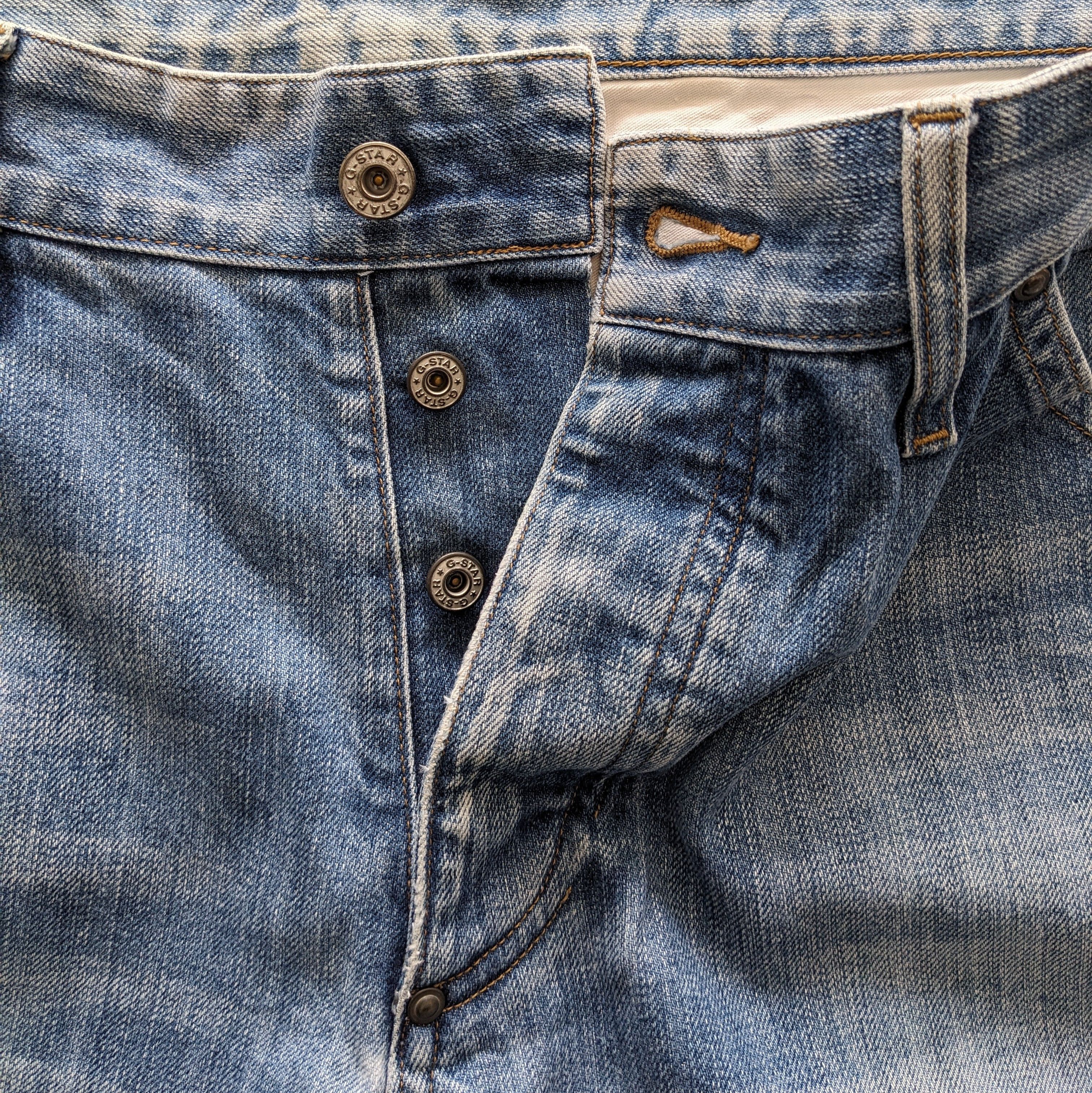 G-Star Vintage G-STAR RAW Japanese Brand Denim Jeans Size US 34 / EU 50 - 4 Thumbnail