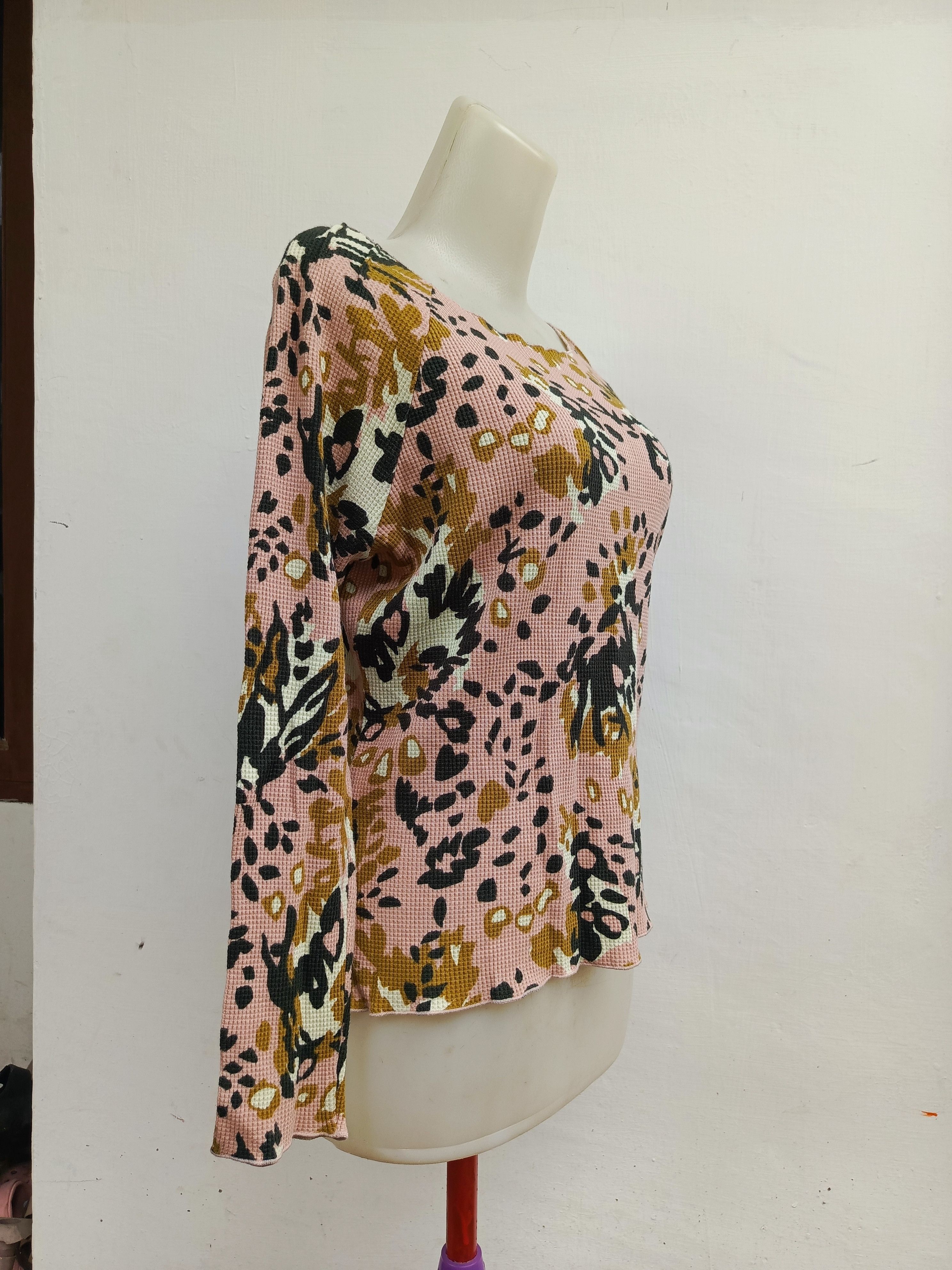 Japanese Brand Kawai Okada Long Sleeve — Japanese Archive — NVMBER17 Size M / US 6-8 / IT 42-44 - 3 Thumbnail