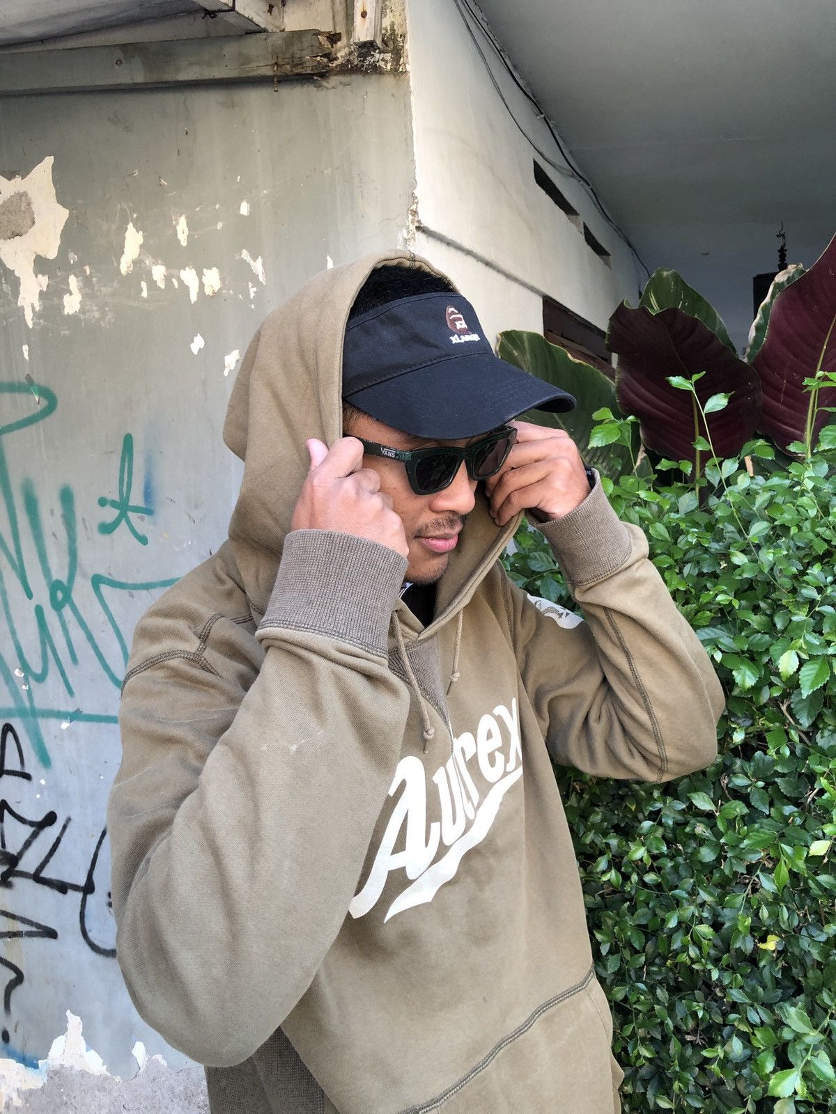 Avirex × Vintage Vtg AVIREX HOODIE MILITARY Size US XL / EU 56 / 4 - 3 Thumbnail