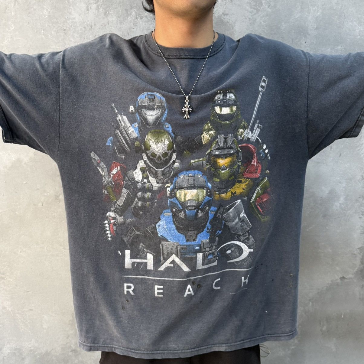 Halo VTG 2010 Halo Reach & Faded Distressed Video Game shirt Xbox Size US XL / EU 56 / 4 - 2 Thumbnail