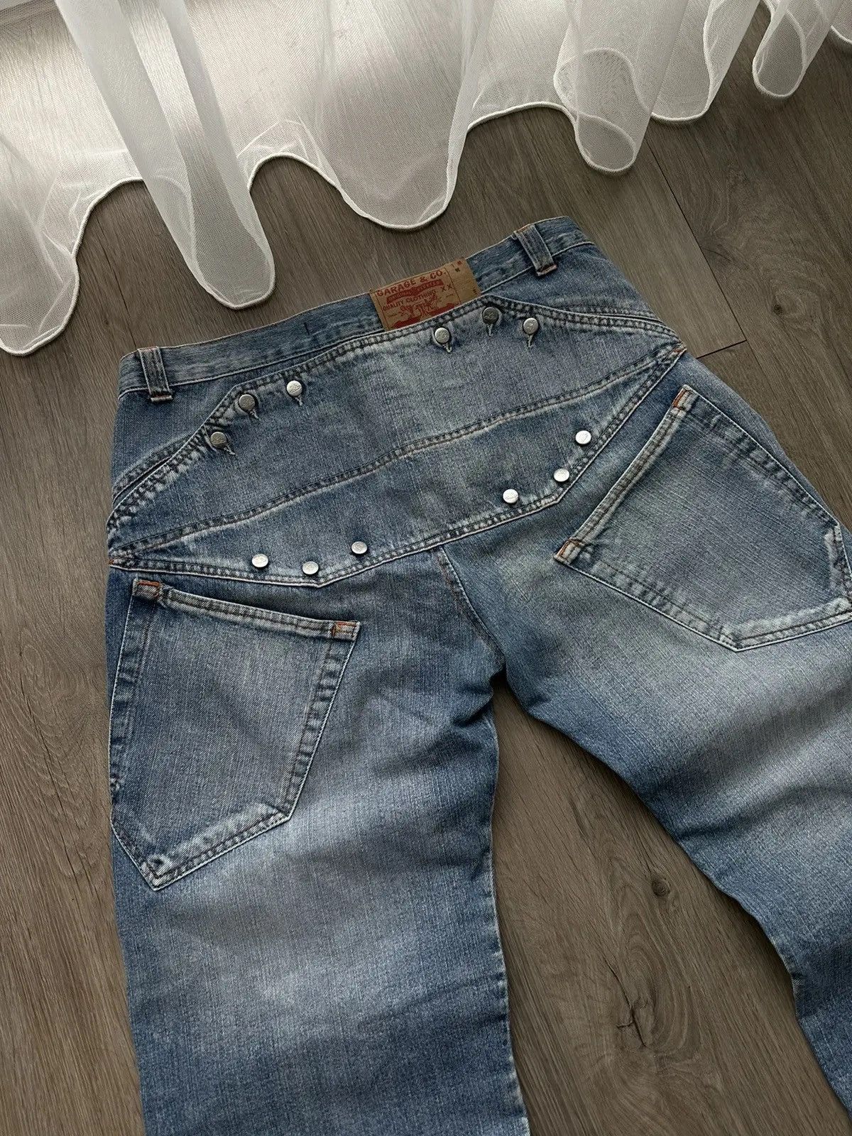 Japanese Brand × Vintage Vintage Progressive Fuck It Denim Wear Cowboy Jeans Pants Size US 34 / EU 50 - 14 Thumbnail