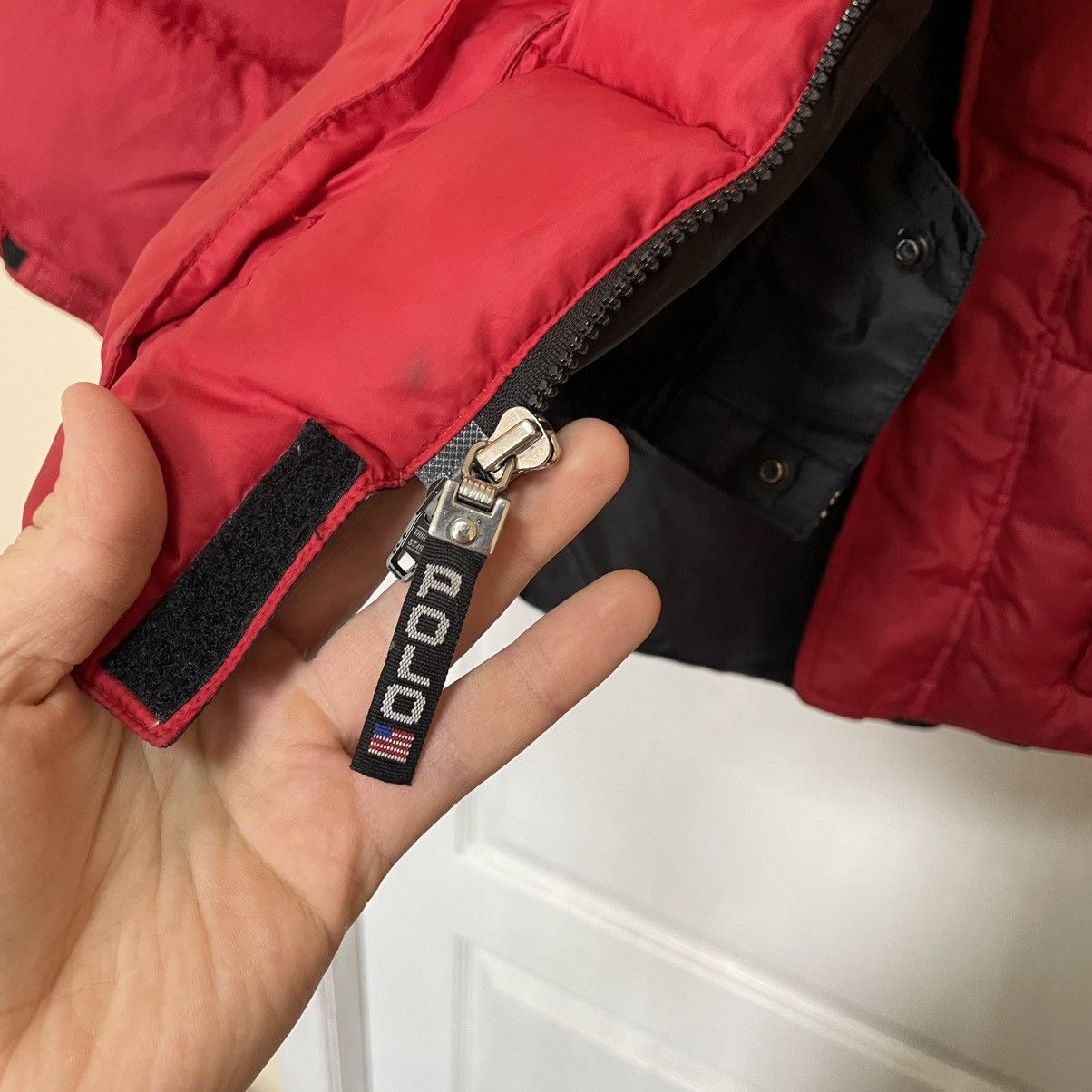 Polo Ralph Lauren × Vintage 90s Puffer Polo Sport Ralph Lauren Down Jacket bomber old mo Size US M / EU 48-50 / 2 - 4 Thumbnail