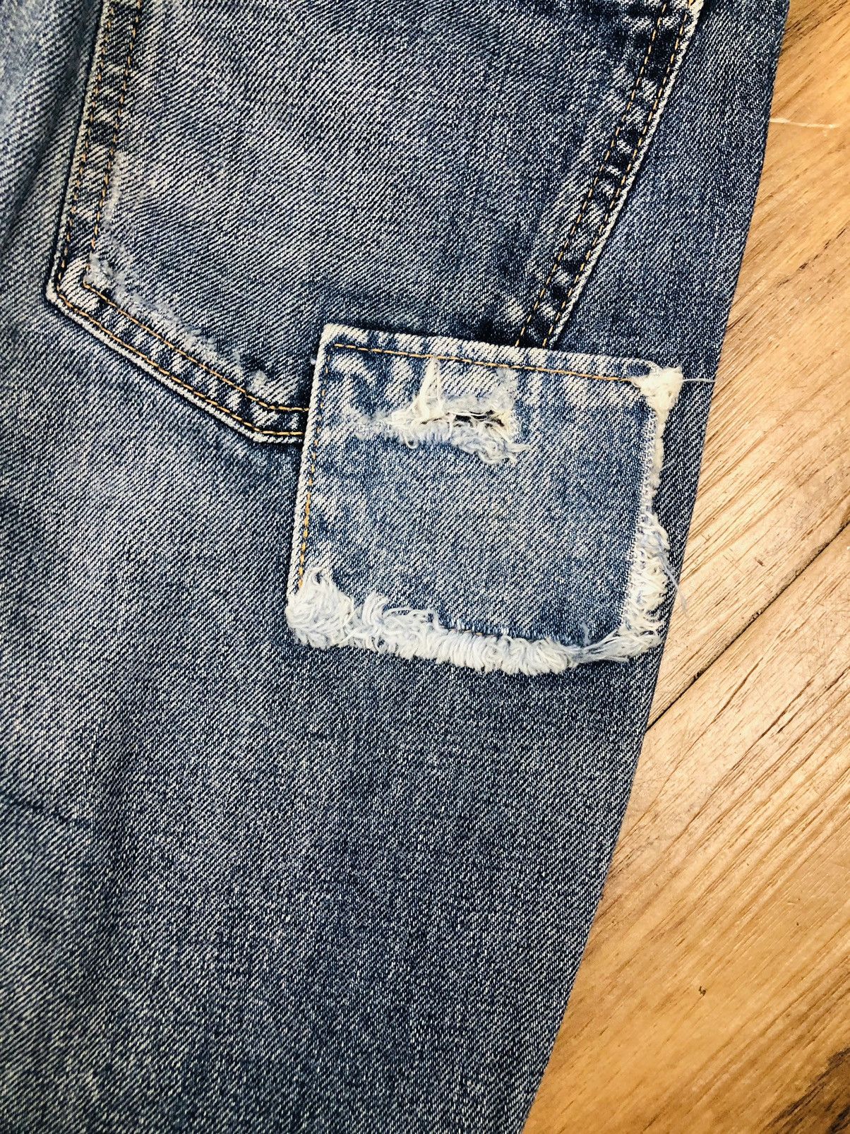 MOUSSY MOUSSY VINTAGE PATCHWORK DENIM (40) Size 25" / US 0 / IT 36 - 19 Thumbnail