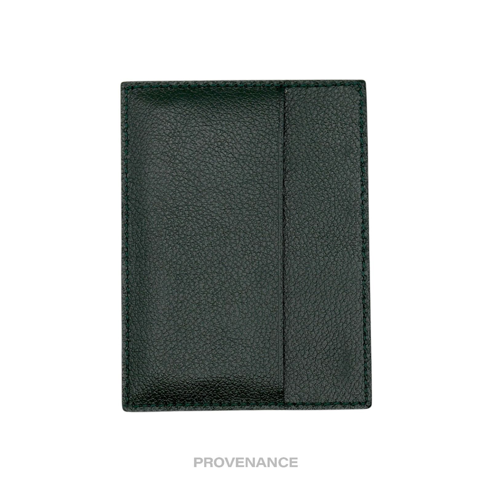Rolex 🔴 Rolex Card Holder Wallet - Green Leather Size ONE SIZE - 2 Thumbnail