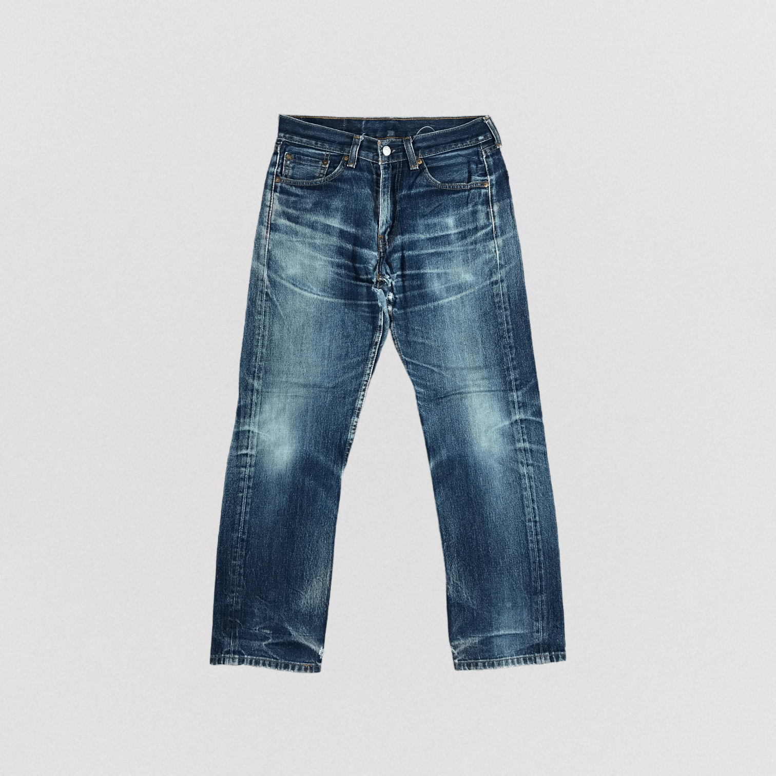 Levi's × Vintage Vintage Ripped Levis 505 Jeans-JM2240 Size US 31 - 1 Thumbnail