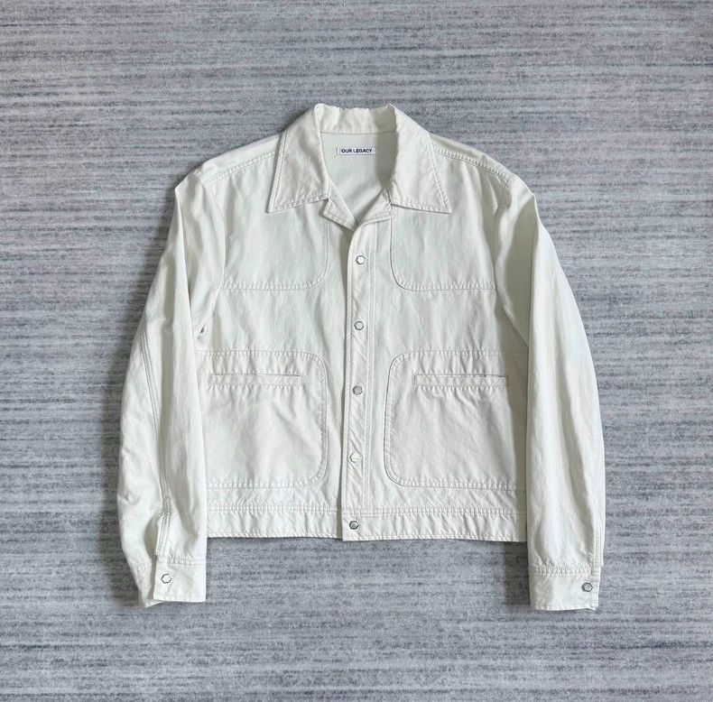 Our Legacy Our LegacyClear line pocket workwear jacket Size US S / EU 44-46 / 1 - 1 Thumbnail