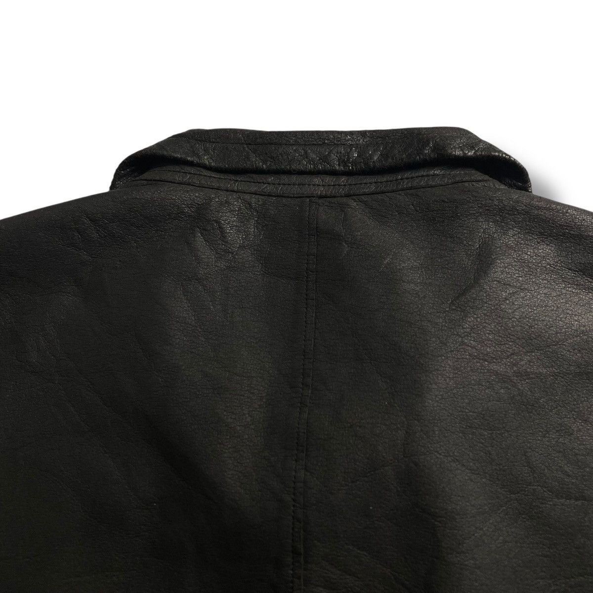 Allegri ALLEGRI HIDDEN BUTTON UP GENUINE LEATHER JACKET Size US XL / EU 56 / 4 - 11 Thumbnail