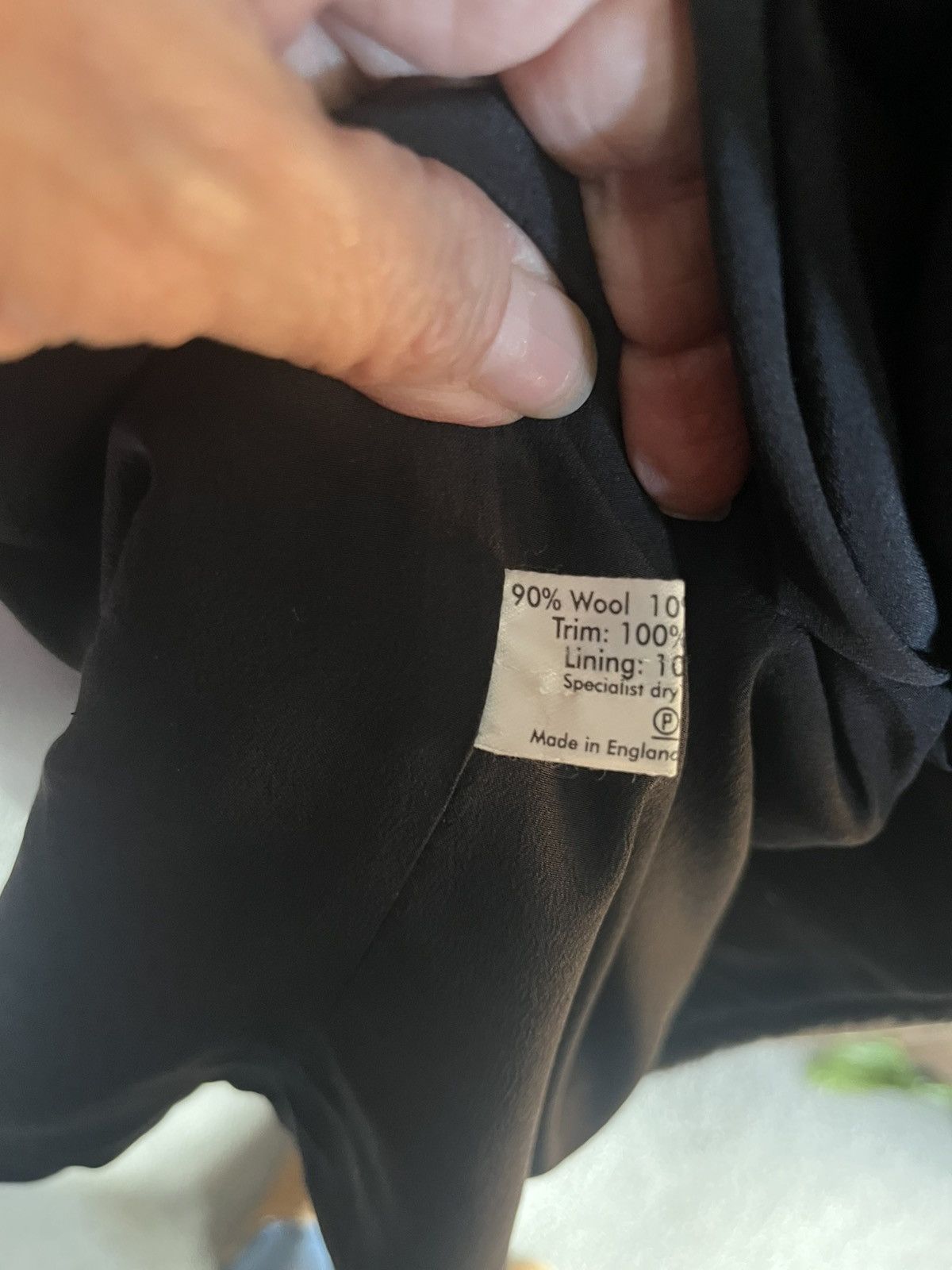 Other Eskandar Wool Cashmere Silk Leather Asmetrical Coat Size ONE SIZE - 6 Thumbnail