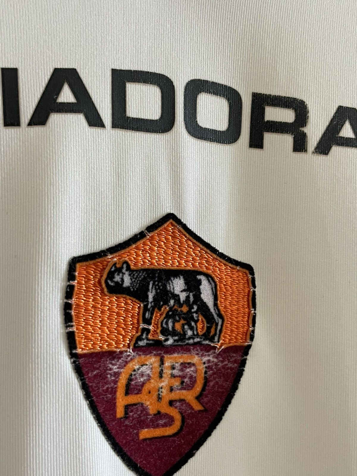 Diadora Vintage Diadora Roma 2006/2007 Away Football Shirt Jersey Size US M / EU 48-50 / 2 - 7 Thumbnail
