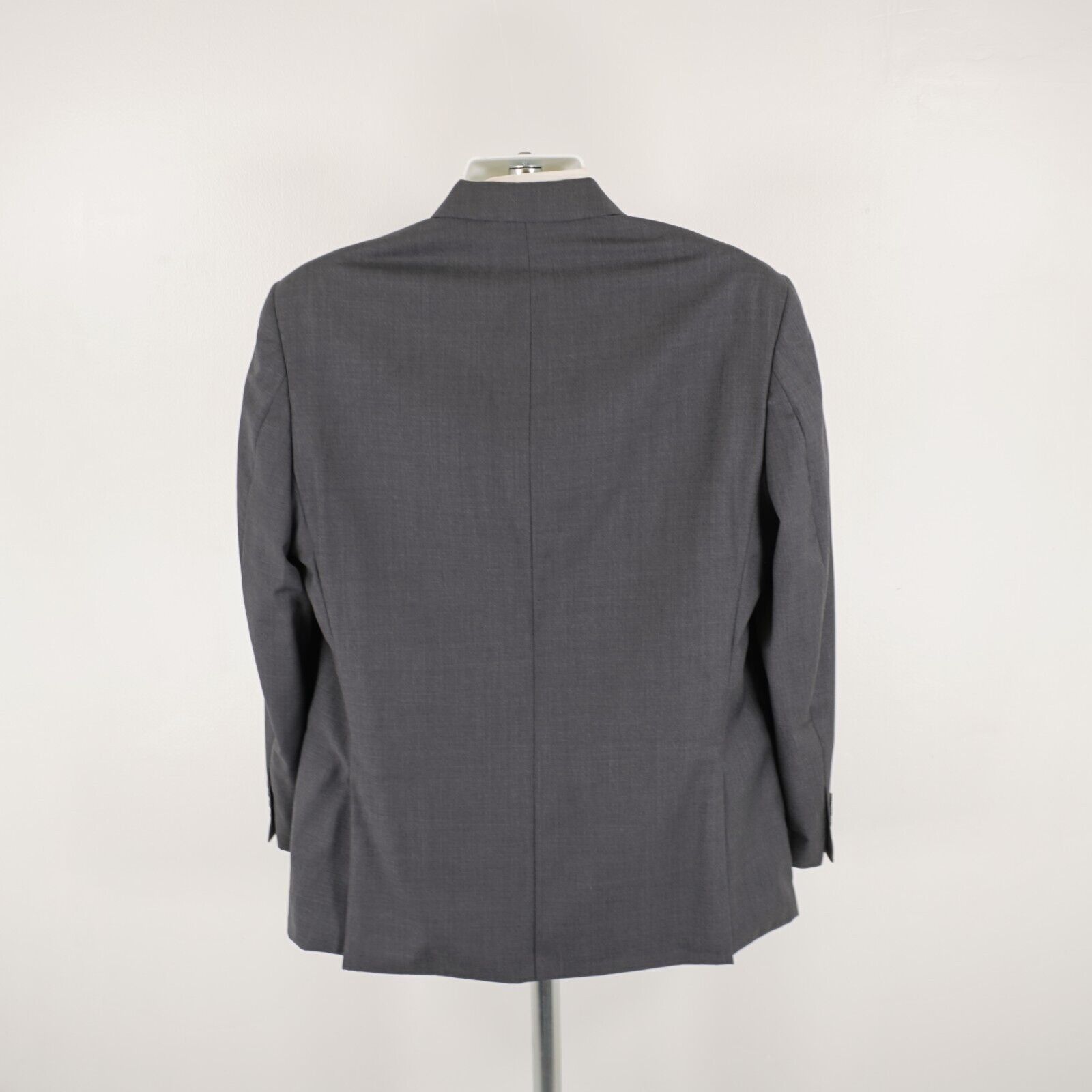 Joseph Abboud Joseph Abboud Wool Blend Gray 2 Button Blazer 42R Size 42R - 7 Thumbnail