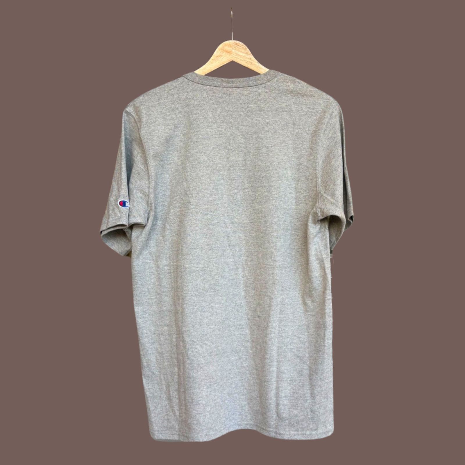 Champion VTG College Tee | Champion Gray Brown University | Y2K Ivy Size US M / EU 48-50 / 2 - 2 Thumbnail