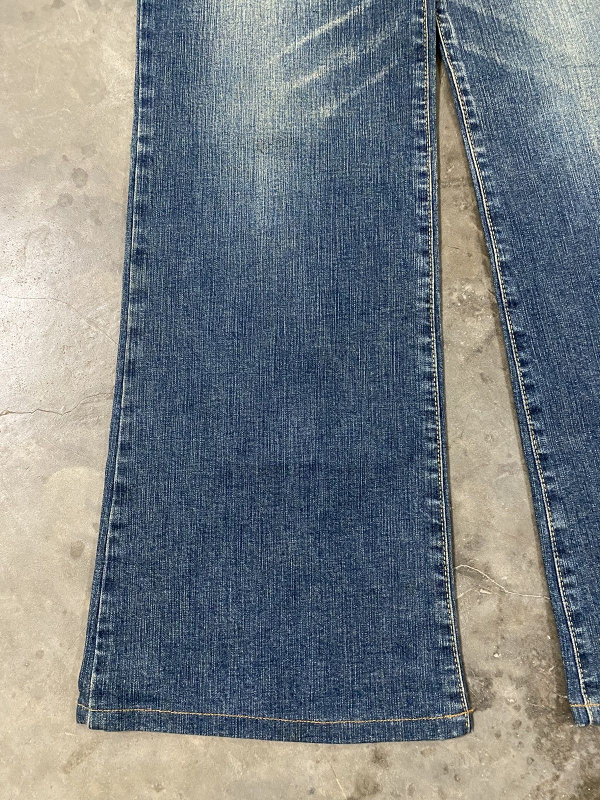 Hysteric Glamour × Japanese Brand × Tornado Mart Flare Jeans Japan Beating Heart Flared Jeans @253 Size US 29 - 2 Thumbnail