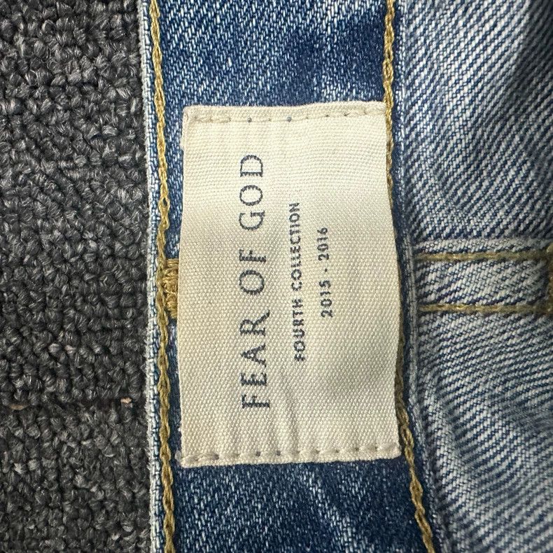 Fear of God Fear of God 2nd knife cut to destroy the blue cow Size US 32 / EU 48 - 4 Thumbnail