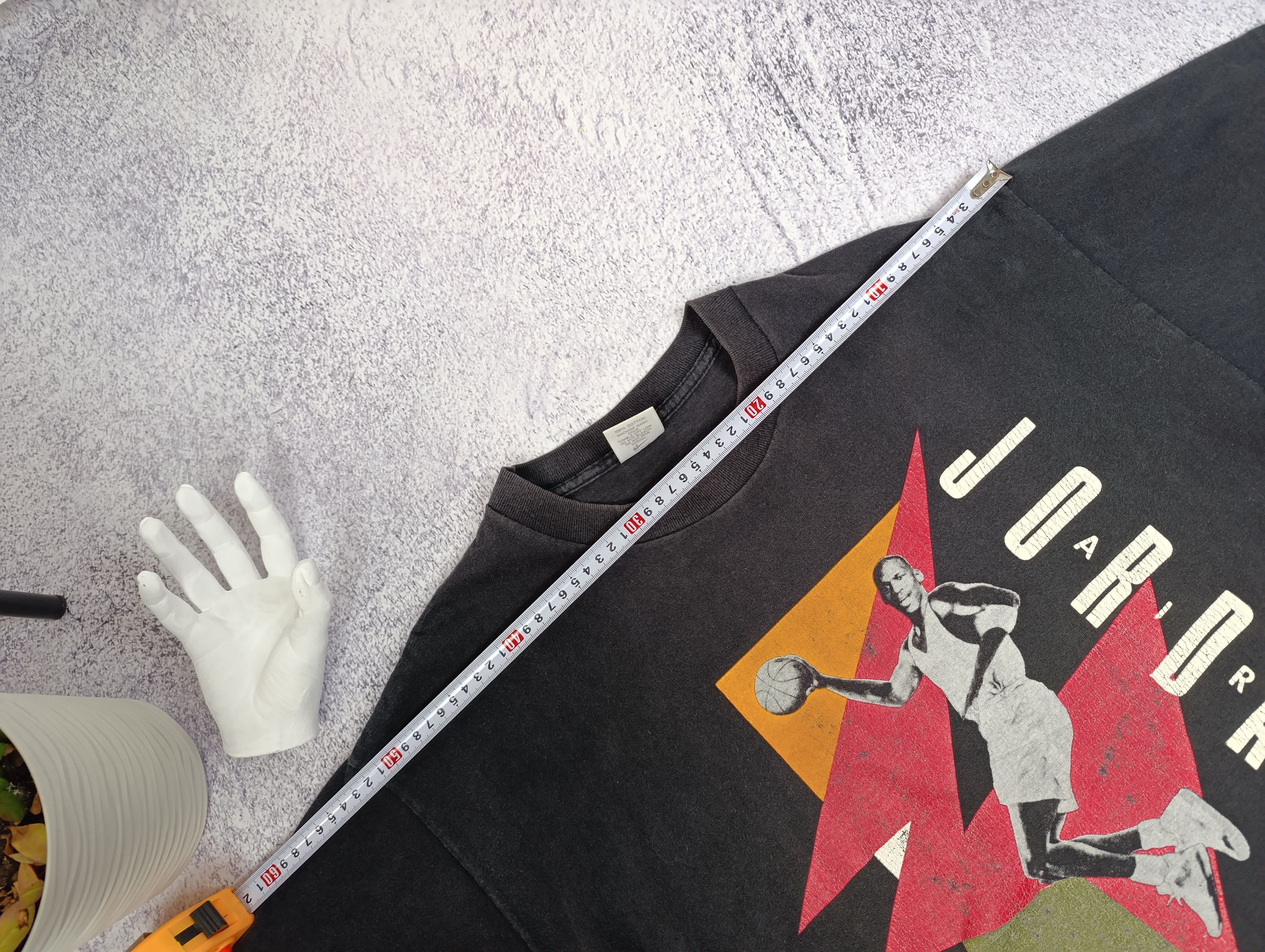 Jordan Brand VINTAGE 1990s MICHAEL JORDAN NIKE AIR BASKETBALL SHIRT USA Size US L / EU 52-54 / 3 - 22 Thumbnail