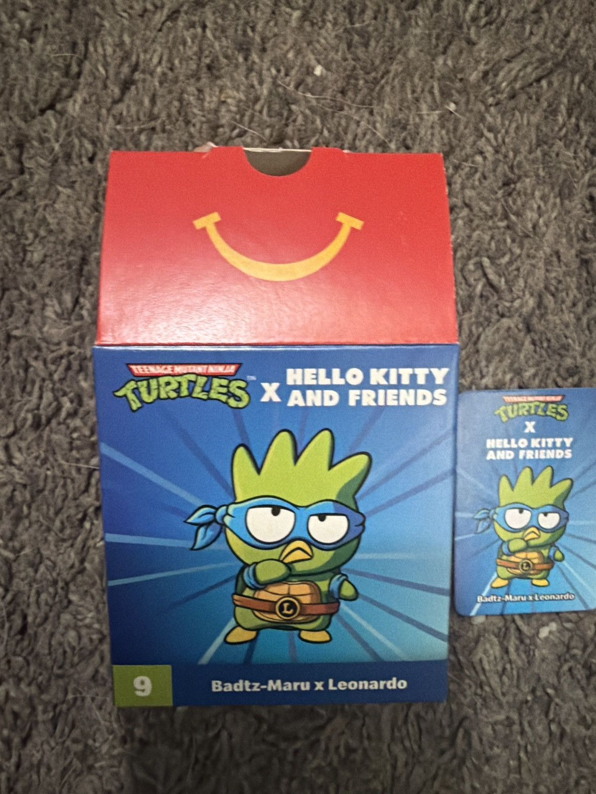 Nickelodeon TMNT X Hello Kitty And Friends Badtz-Maru X Leonardo Size ONE SIZE - 6 Thumbnail