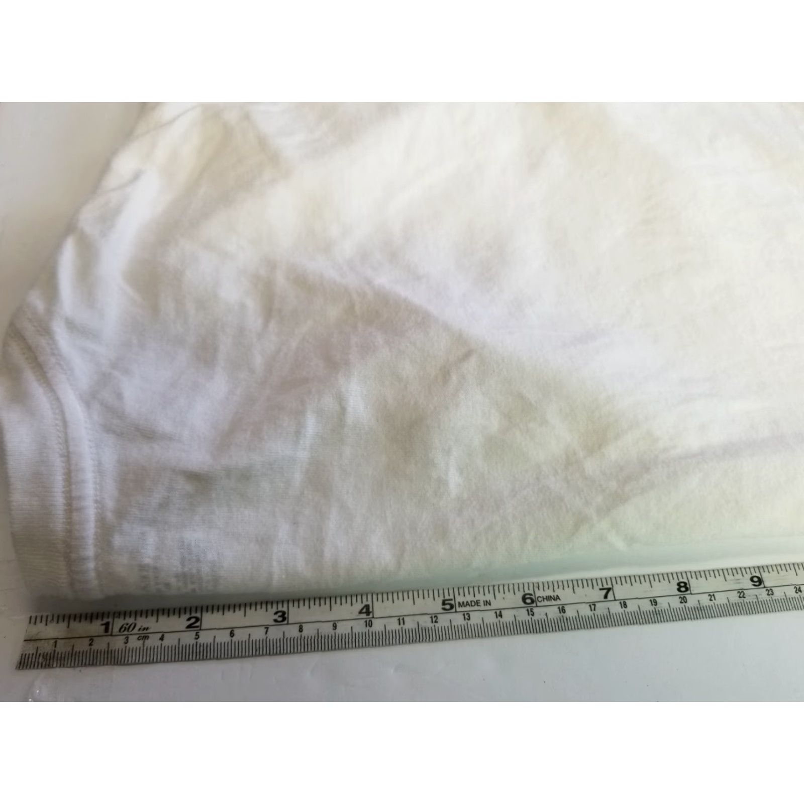 Polo Ralph Lauren Polo Ralph Lauren T-Shirt Polo Ralph Lauren Men's Stretch Cotton V-Neck White Short Sleeve XL Logo Slimming Tagless Classic Tee Shirt Men Size US XL / EU 56 / 4 - 5 Thumbnail