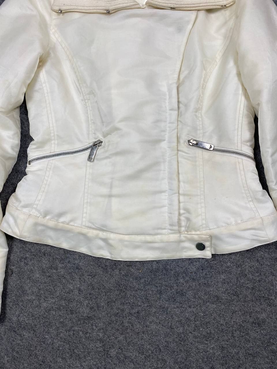 Emporio Armani emporio armani white jacket made in italy nice design Size M / US 6-8 / IT 42-44 - 3 Thumbnail