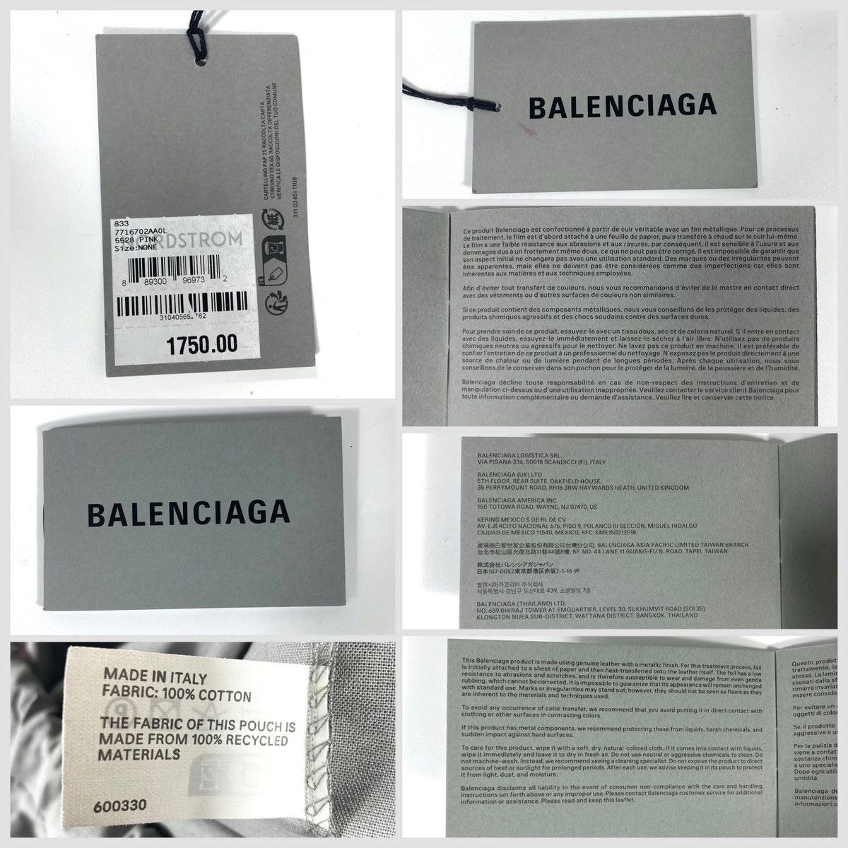 Balenciaga Balenciaga XSmall Le Cagole Metallic Leather Shoulder Bag Size ONE SIZE - 18 Thumbnail