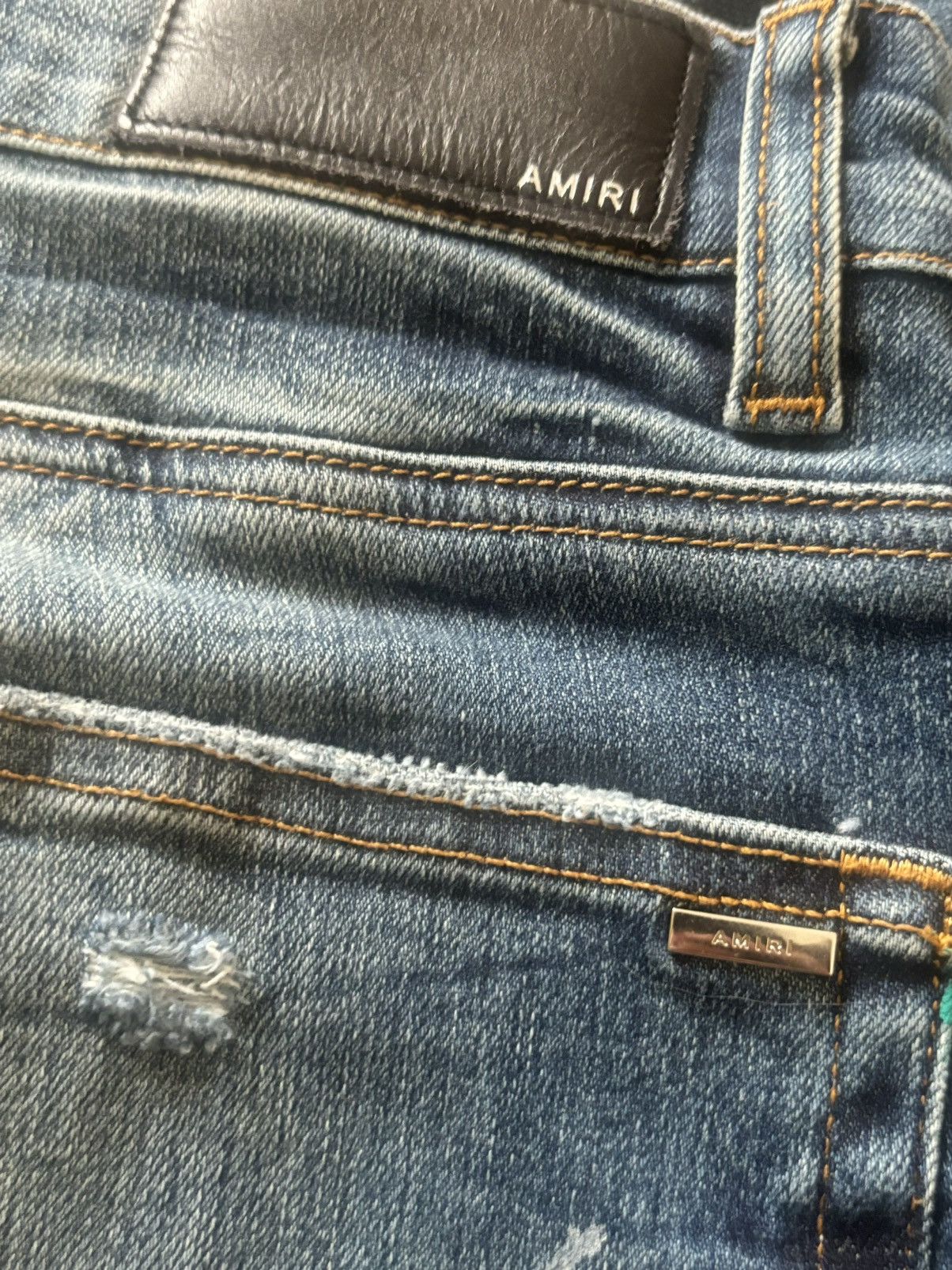 Amiri Amiri Paint Splatter Jeans Size US 34 / EU 50 - 4 Thumbnail