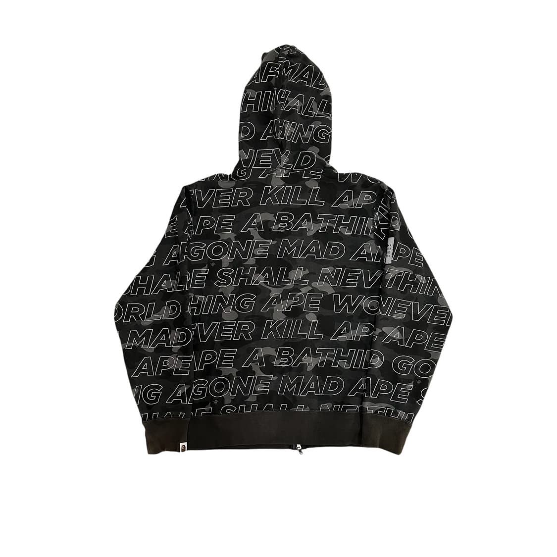 Bape Bape All Over Print Camo Full Zip Hoodie Japan Made Size US M / EU 48-50 / 2 - 2 Thumbnail
