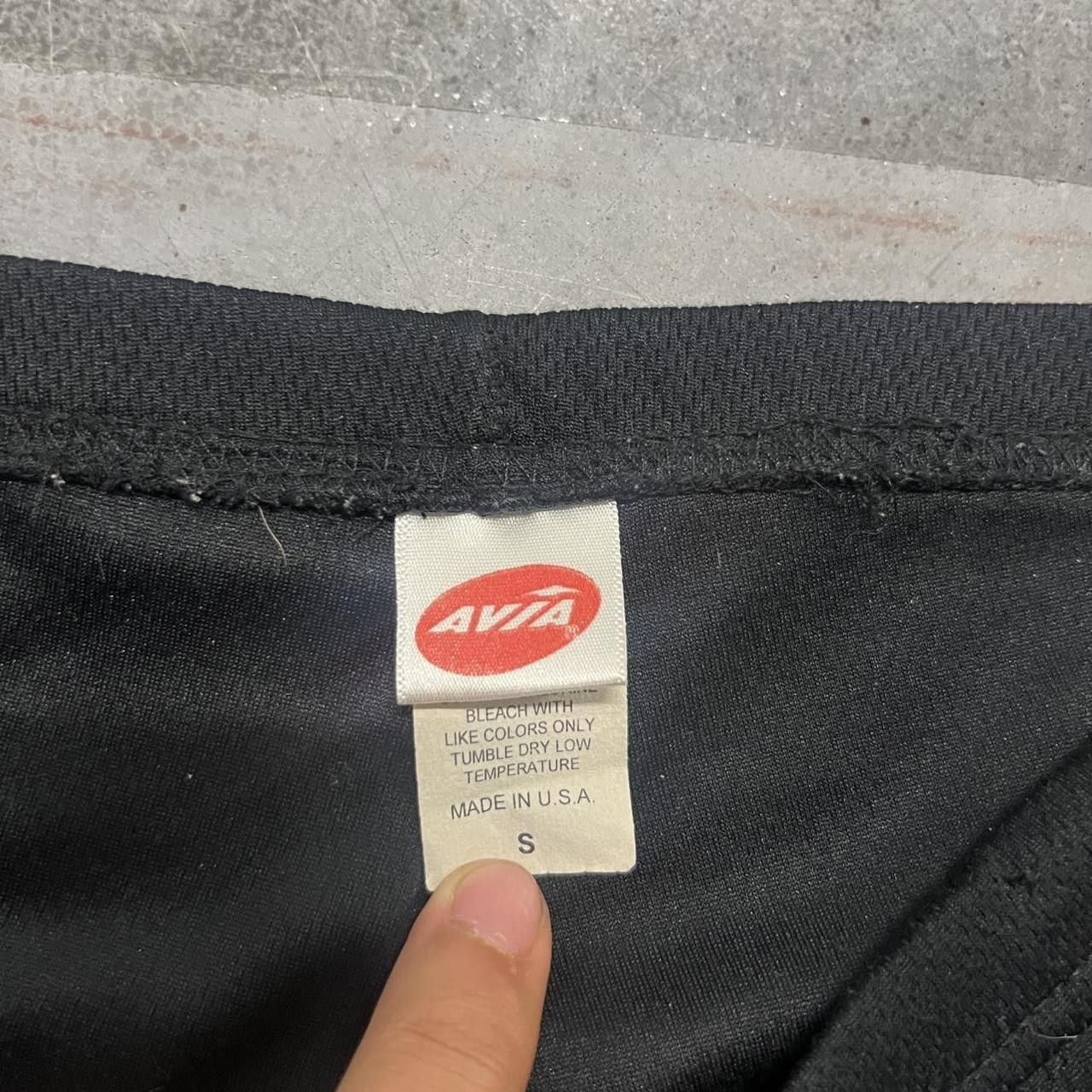 Vintage Vintage Y2K/2000s Baggy Made In USA Striped Black Sweatpants with pockets! Size US 36 / EU 52 - 6 Thumbnail