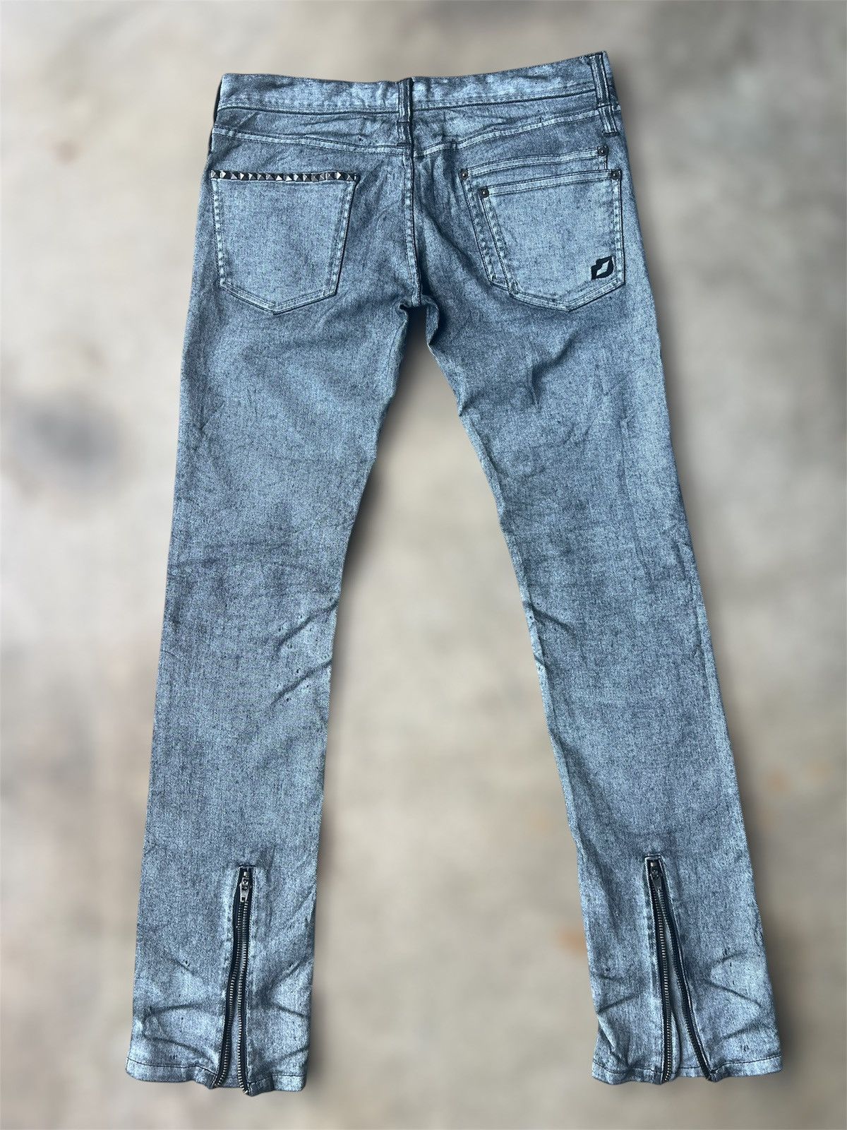 Hysteric Glamour Japanese Brand Glad News Seditionaries Studded Jeans Size US 34 / EU 50 - 1 Thumbnail