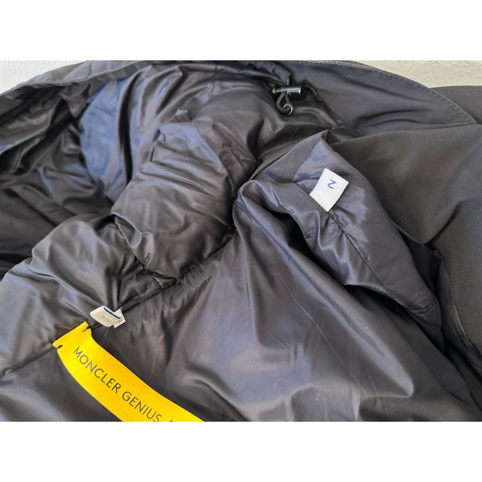 1017 ALYX 9SM Moncler Genius 6 1017 ALYX 9SM Black Down Parus Coat Size US M / EU 48-50 / 2 - 4 Thumbnail