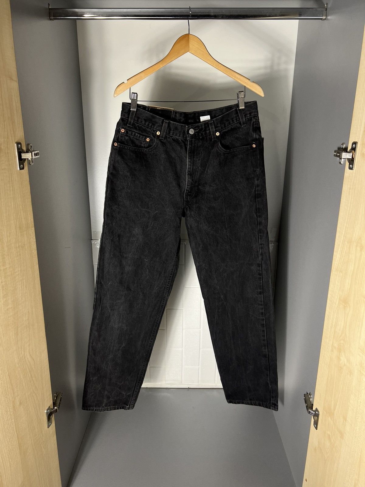 Levi's Vintage Clothing VINTAGE LEVIS 550 MADE IN USA DENIM JEANS RETRO CASUAL 90s Size US 36 / EU 52 - 7 Thumbnail