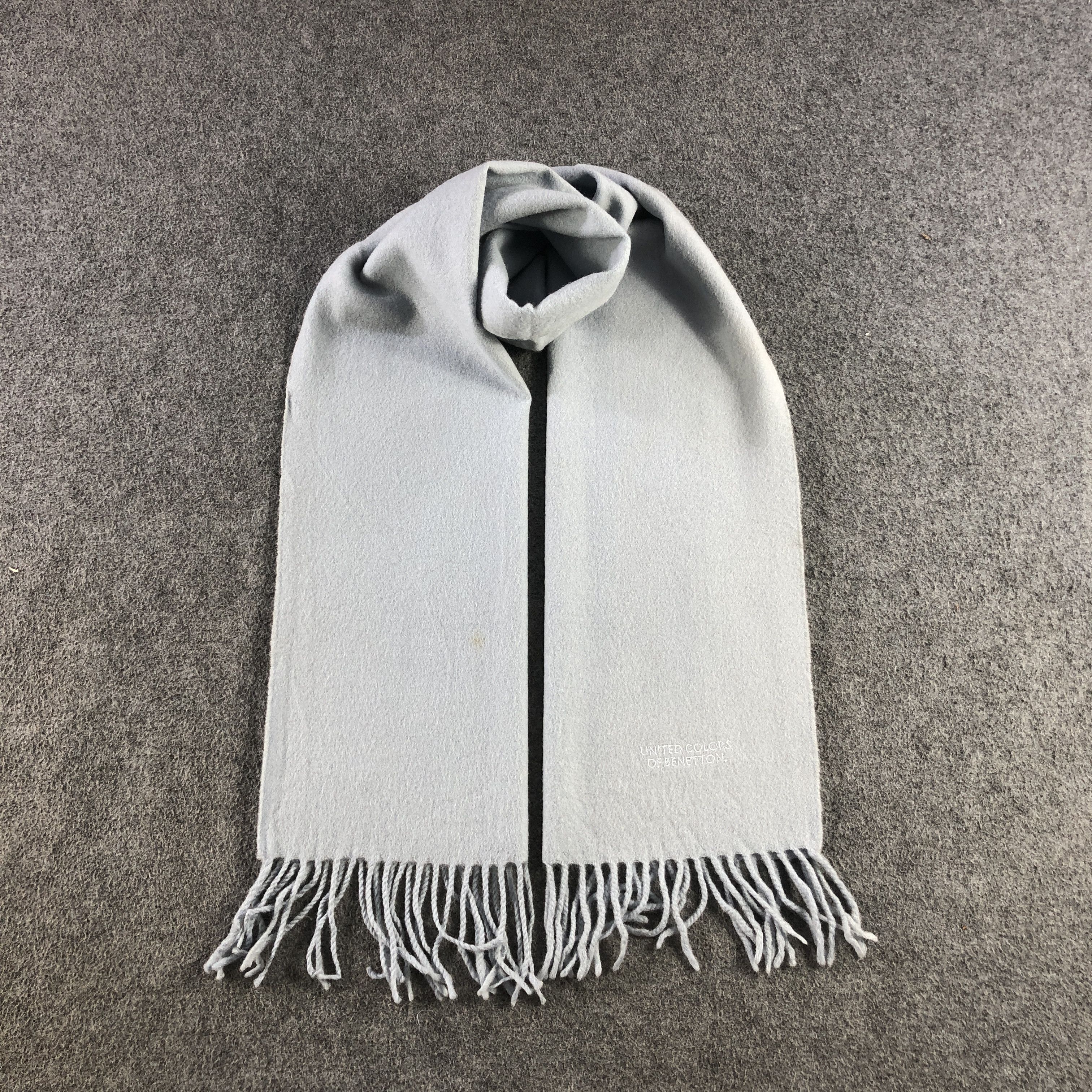 United Colors Of Benetton United Colors of Benetton Wool Scarf Muffler V2874 Size ONE SIZE - 1 Thumbnail