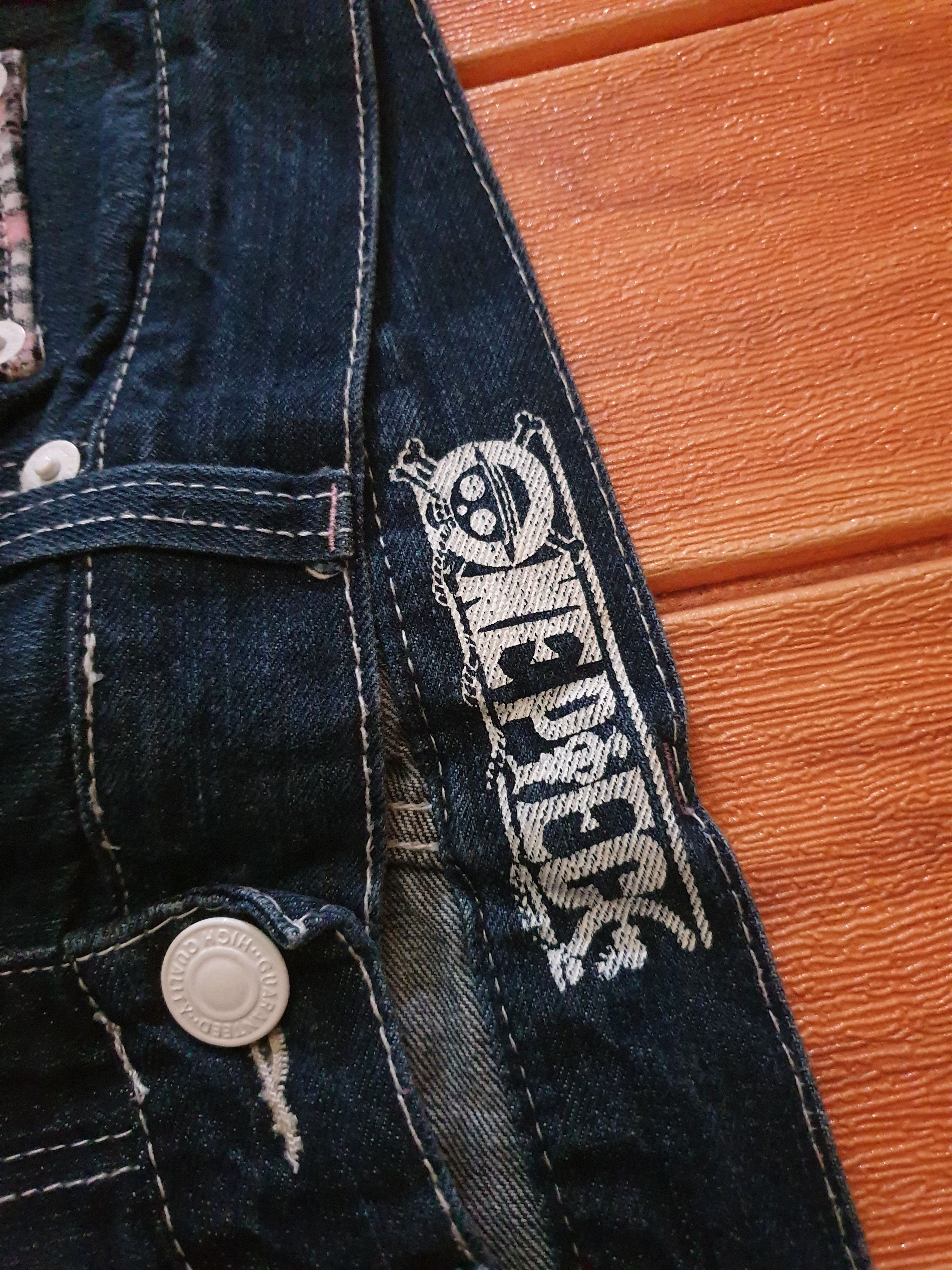 Japanese Brand One piece Japanese anime denim pant Size US 32 / EU 48 - 2 Thumbnail
