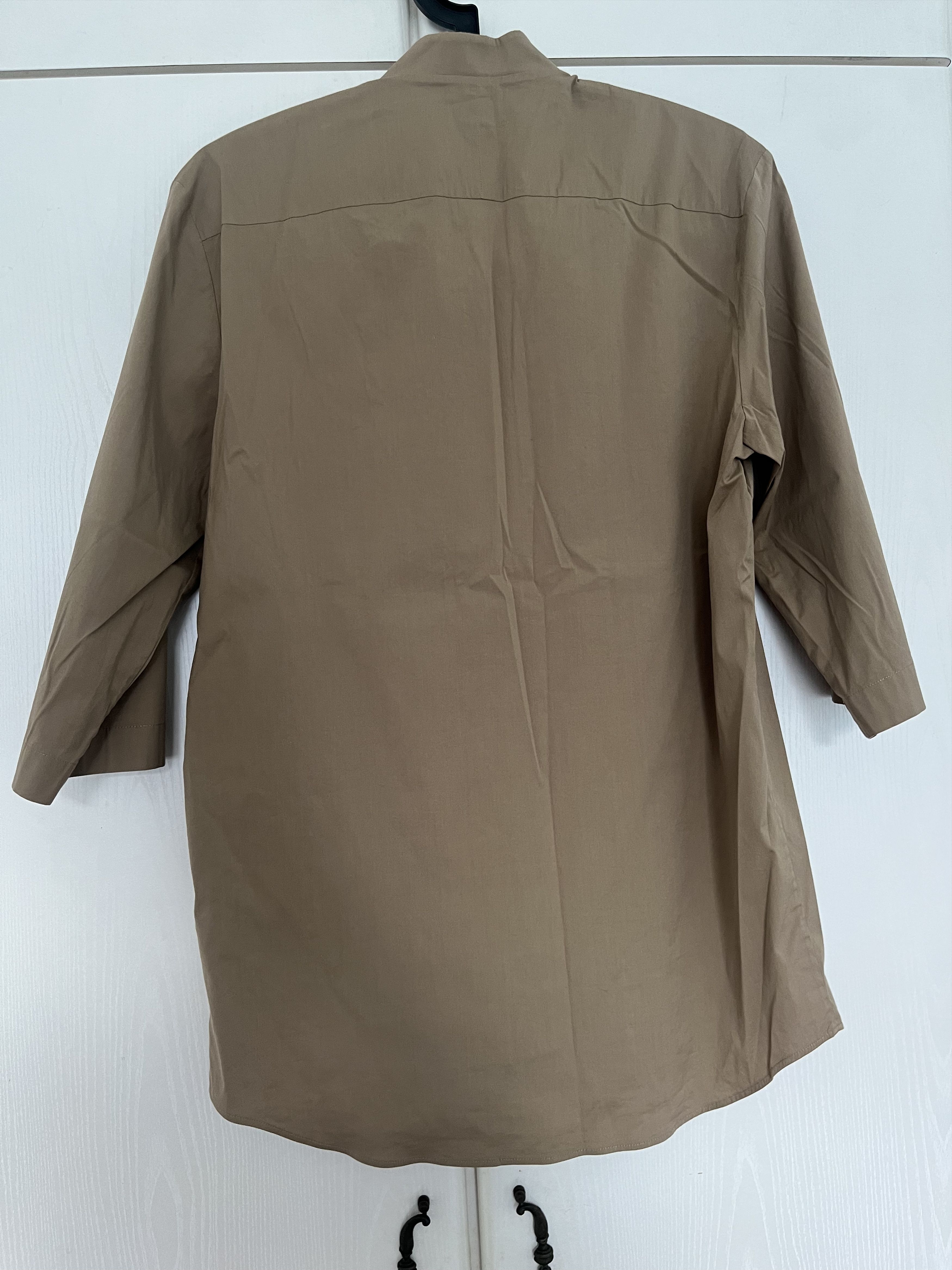 Cos COS Mandarin-collar Midsleeve Shirt Size US S / EU 44-46 / 1 - 2 Thumbnail