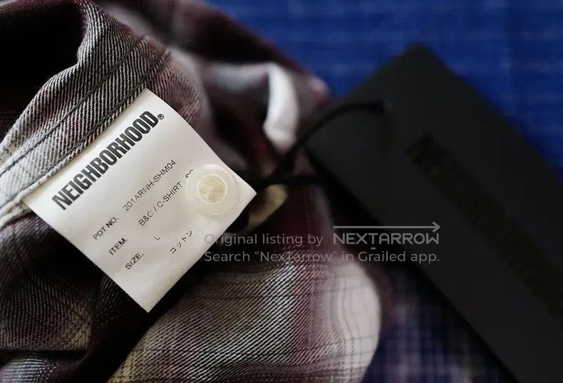 Neighborhood Neighborhood Ombre Plaid Short Sleeve Shirt - Kimura Takuy Size US L / EU 52-54 / 3 - 5 Thumbnail