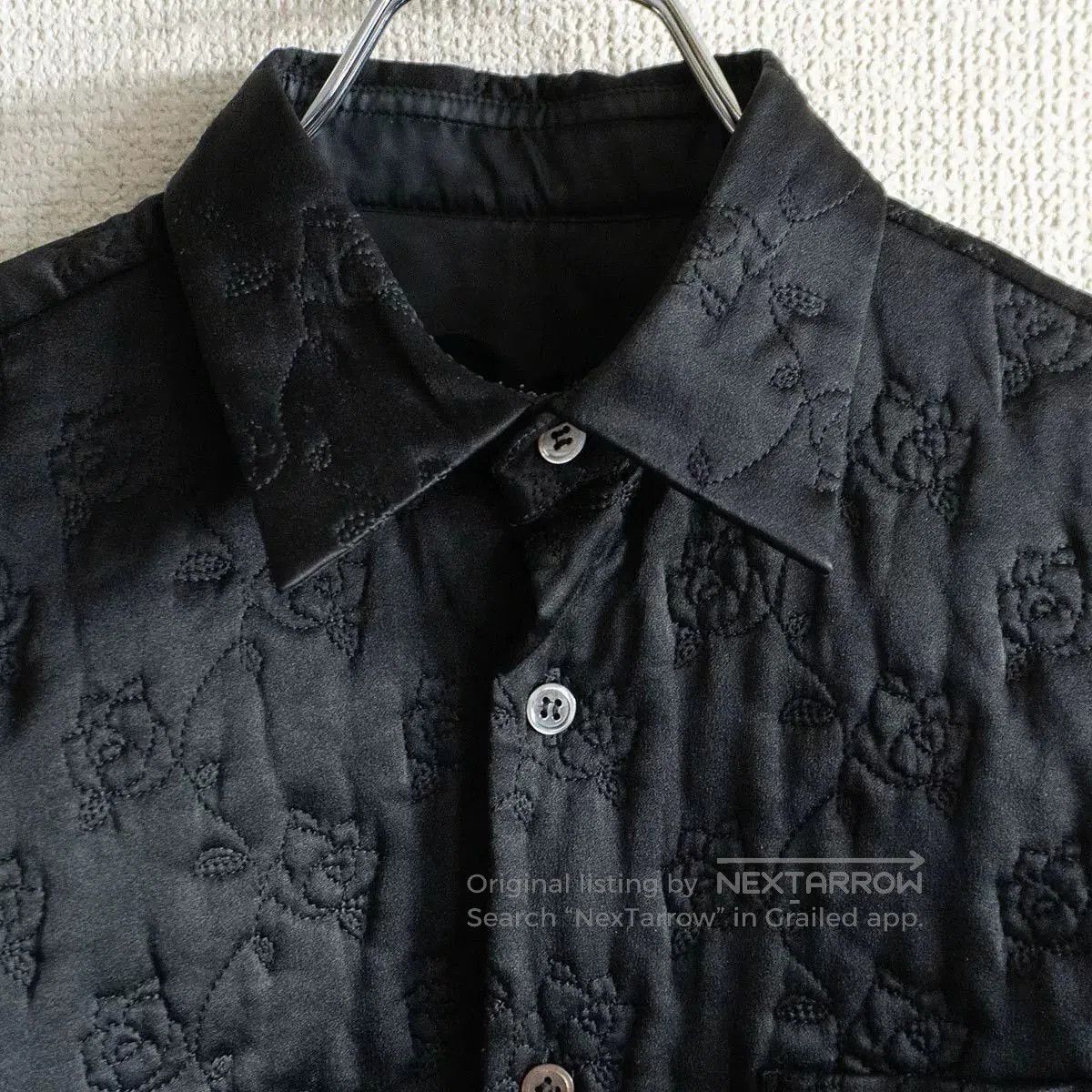 Tricot Comme des Garcons COMME des GARÇONS Tricot Silk Shirt Jacket. Size M / US 6-8 / IT 42-44 - 3 Thumbnail