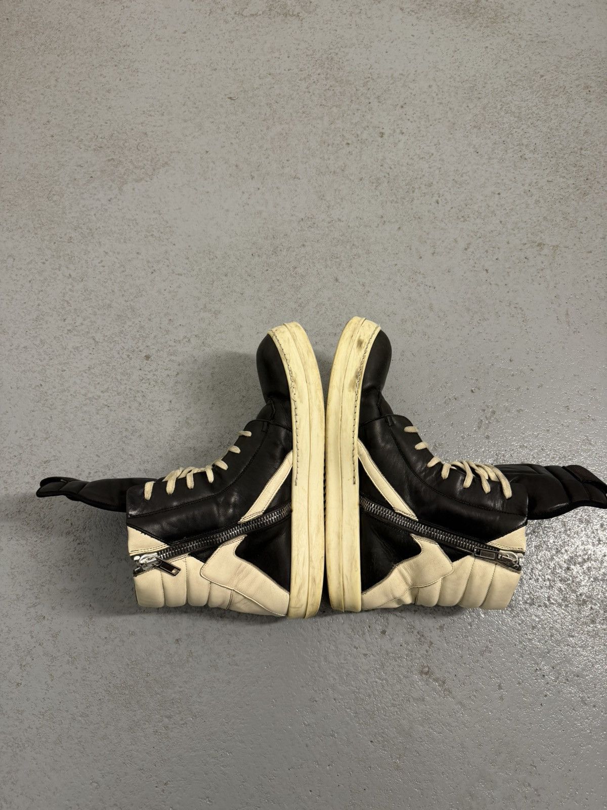Rick Owens Rick Owens Geobasket Size US 12 / EU 45 - 4 Thumbnail