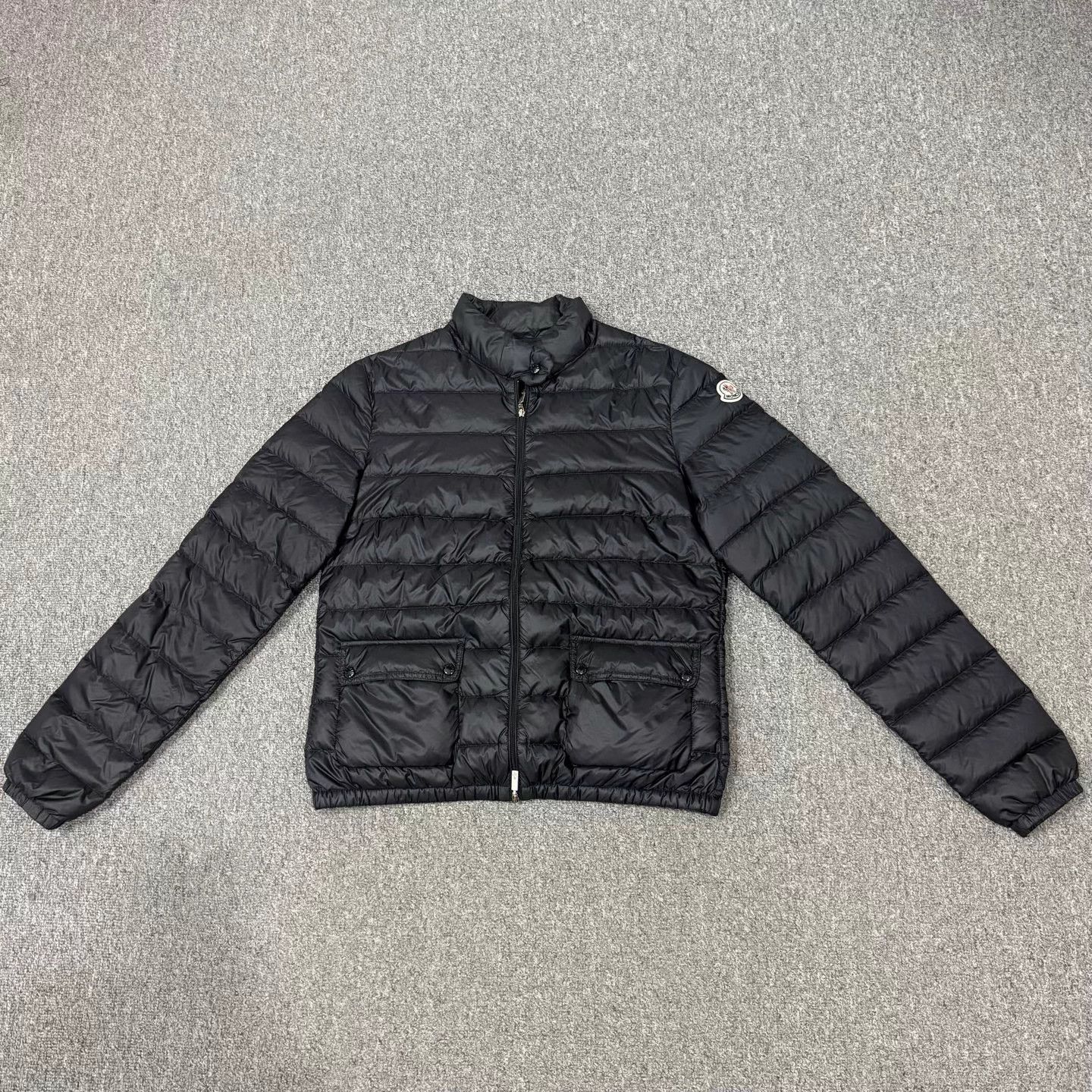 Moncler Moncler Lans Short Puffer Jacket Black Size 2 Size M / US 6-8 / IT 42-44 - 1 Thumbnail