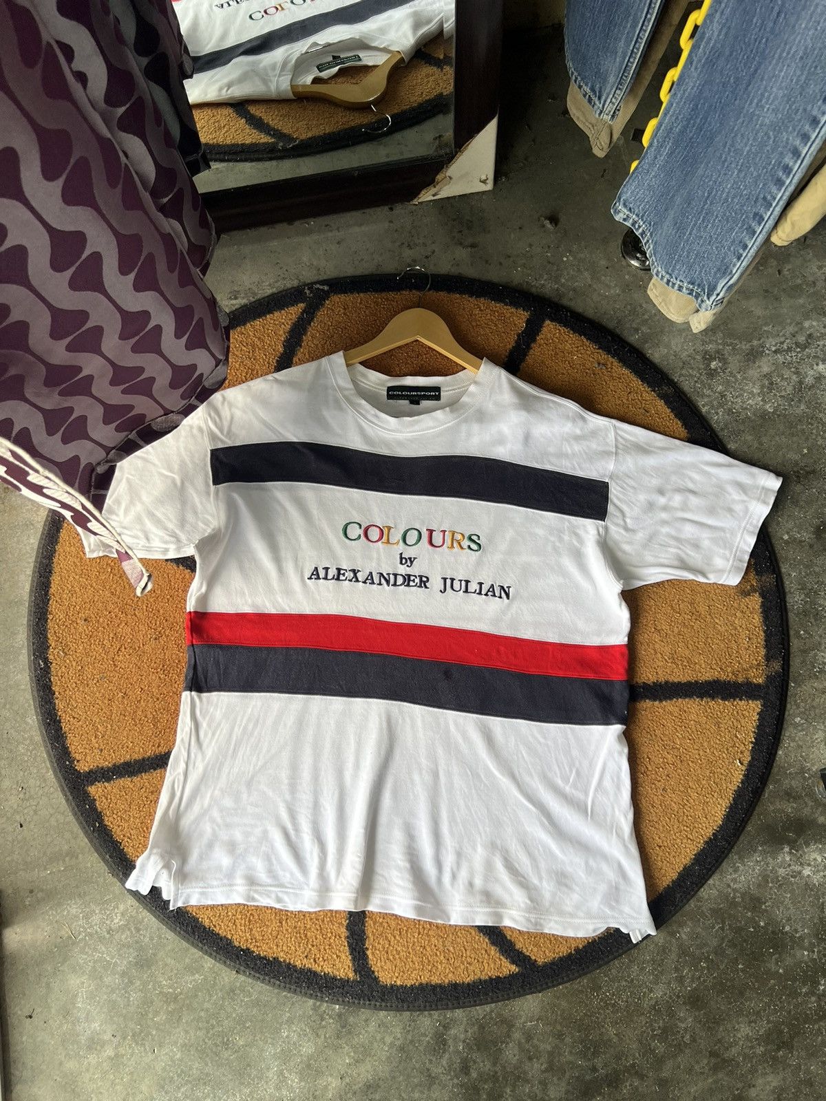 Alexander Julian 🔥Colours by Alexander Julian Stripe Tees Size US L / EU 52-54 / 3 - 2 Thumbnail