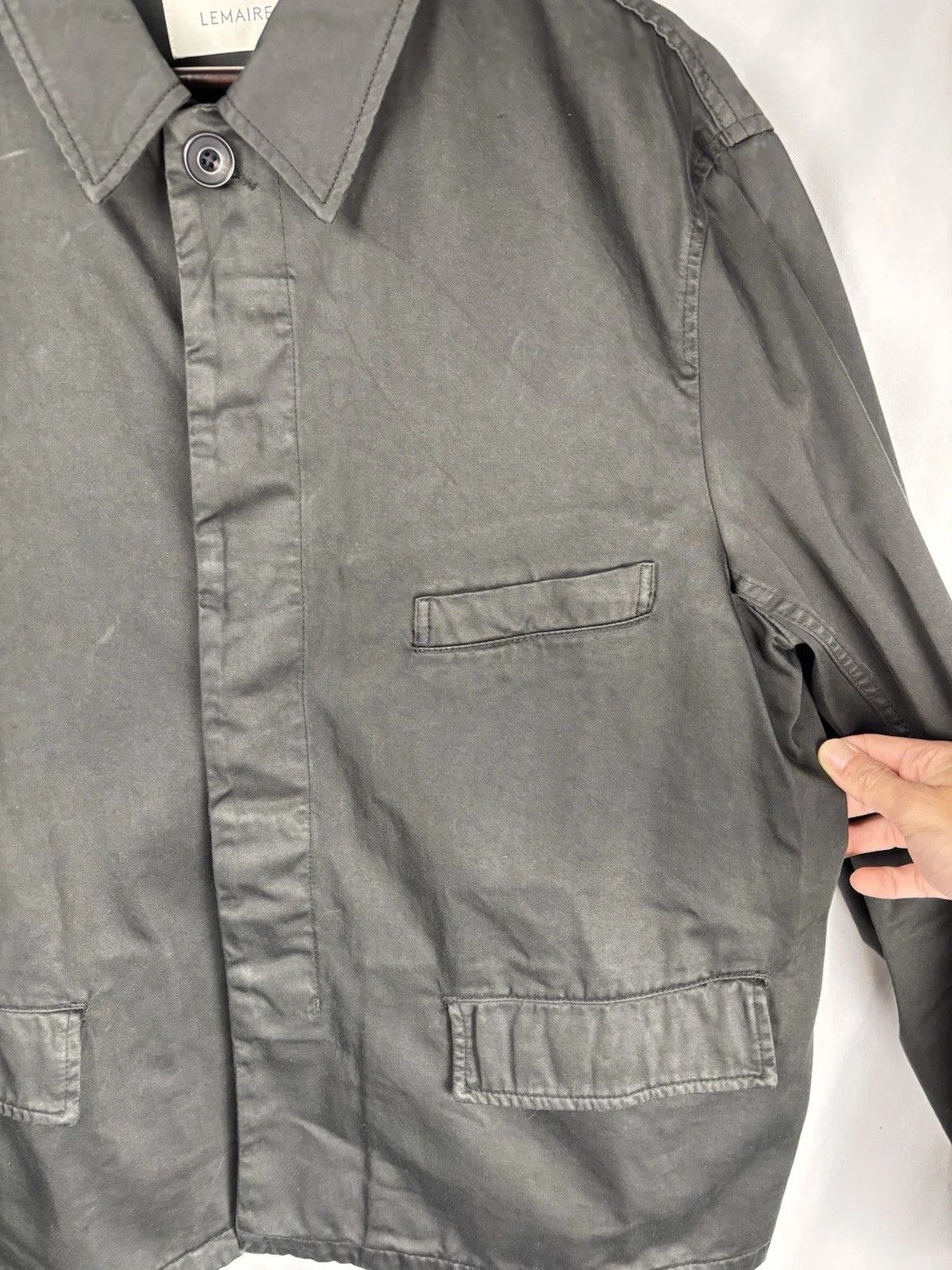 Lemaire Workwear Jacket - Midnight Green Size US M / EU 48-50 / 2 - 7 Thumbnail