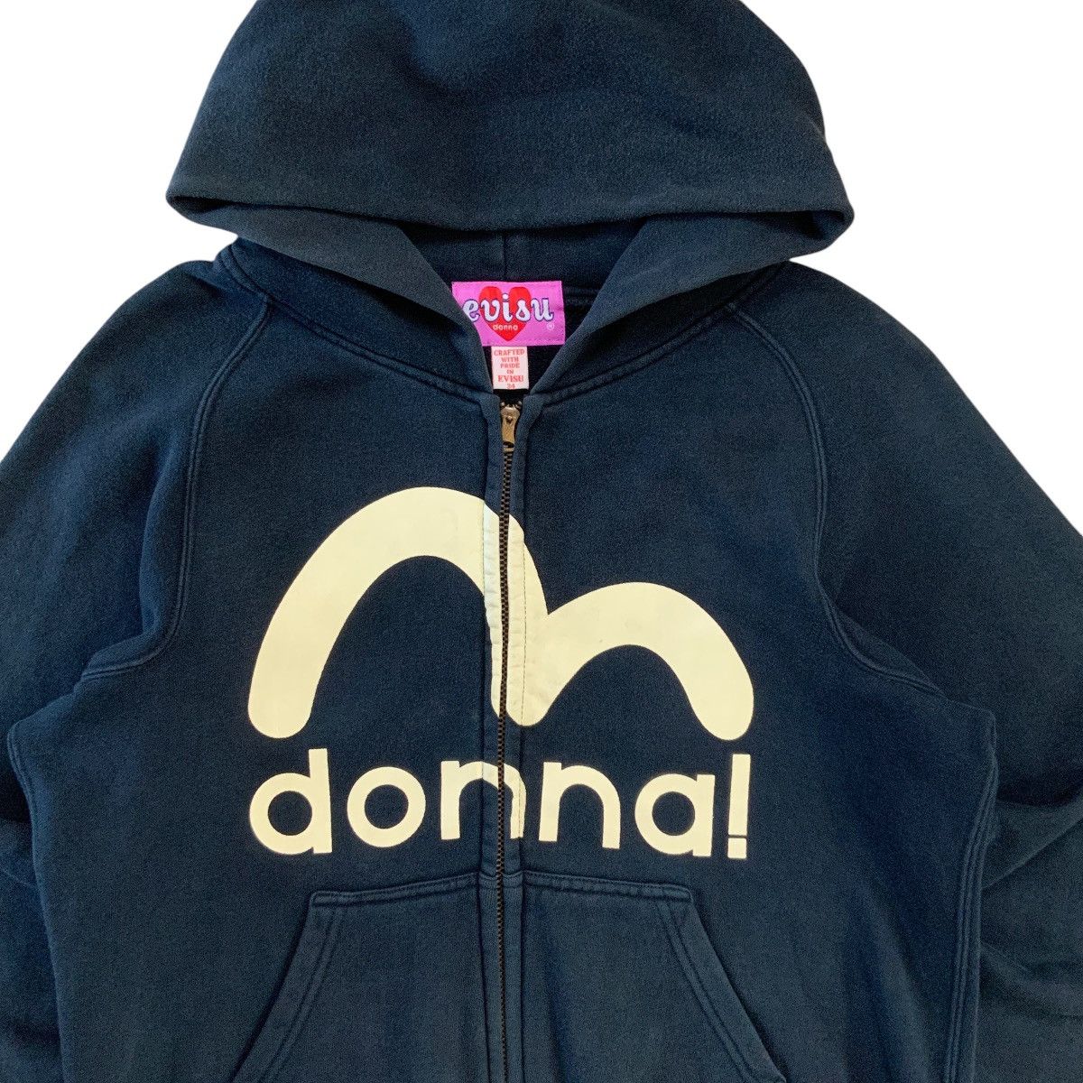 Evisu × Japanese Brand Y2K EVISU DONNA ZIP HOODIE Size M / US 6-8 / IT 42-44 - 13 Thumbnail
