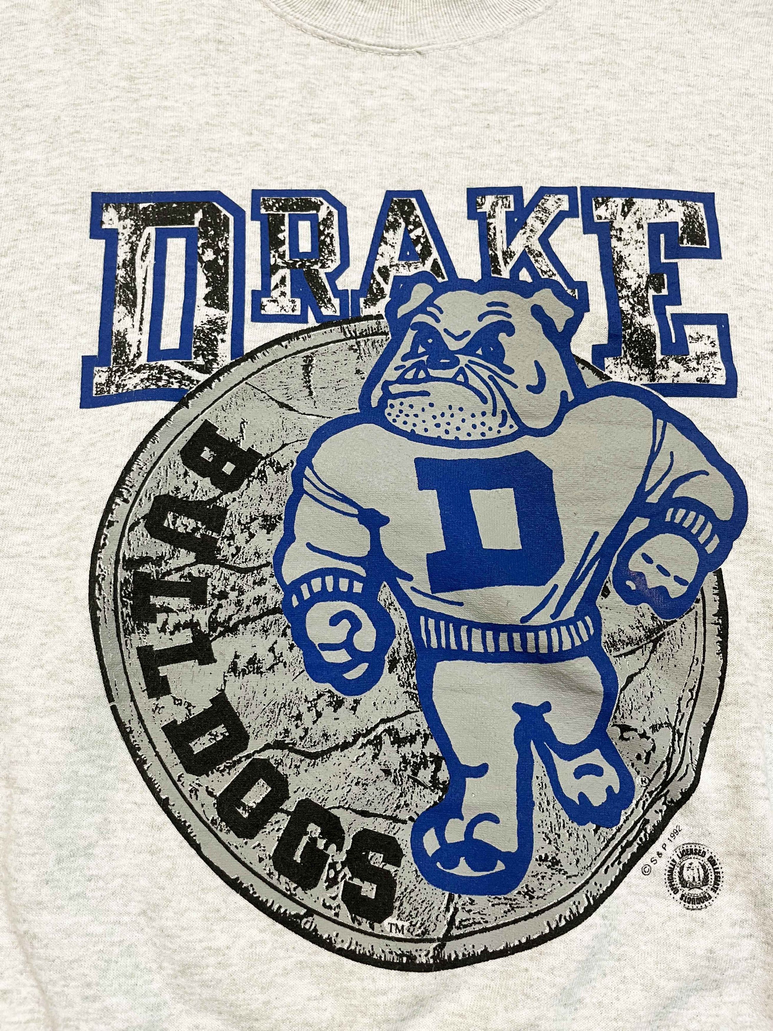 Fruit Of The Loom Vintage 1992 Drake Bulldogs Basketball Crewneck Sweatshirt Size US M / EU 48-50 / 2 - 2 Thumbnail