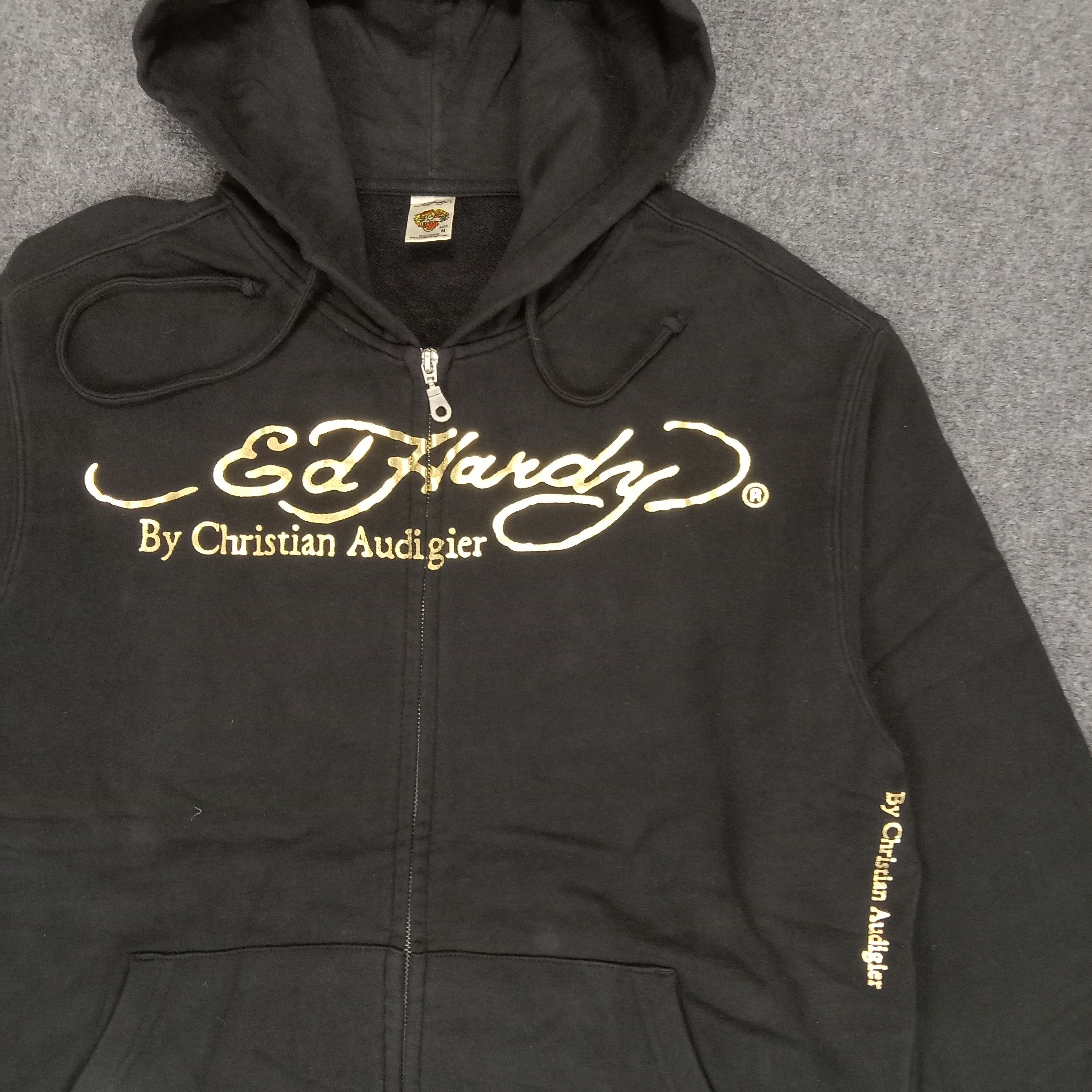 Ed Hardy × Vintage Ed Hardy by Christian Audiger Snake Art Hoodies Size US M / EU 48-50 / 2 - 6 Thumbnail