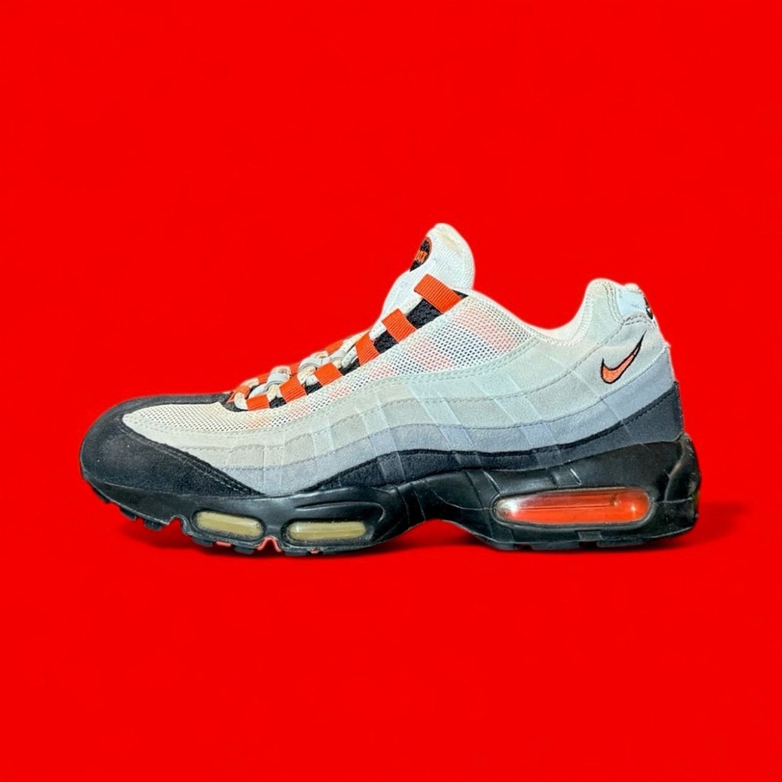 Nike Nike Air Max 95 Bright Mandarin Team Orange Size US 10 / EU 43 - 1 Thumbnail