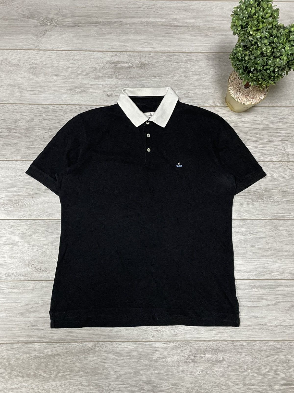 Vivienne Westwood Vivienne Westwood vintage small orb polo shirt Size US XXL / EU 58 / 5 - 1 Thumbnail
