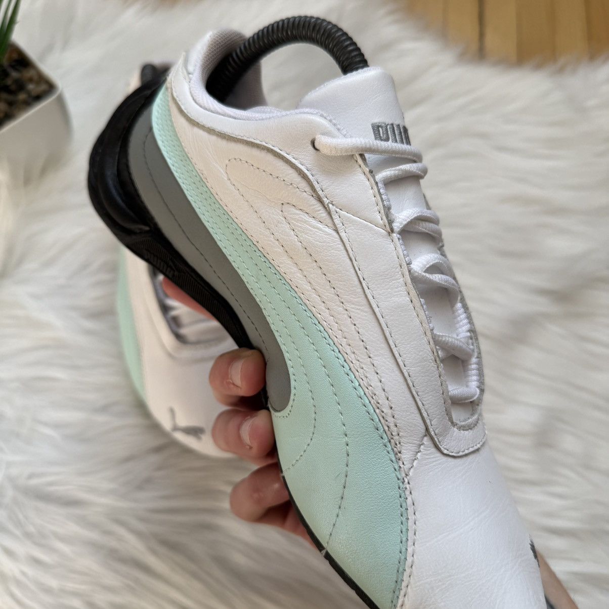 Puma 📌 Vintage Y2K Crazy Puma SpeedCat Leather 00’s Sneakers Size US 6.5 / IT 36.5 - 14 Thumbnail