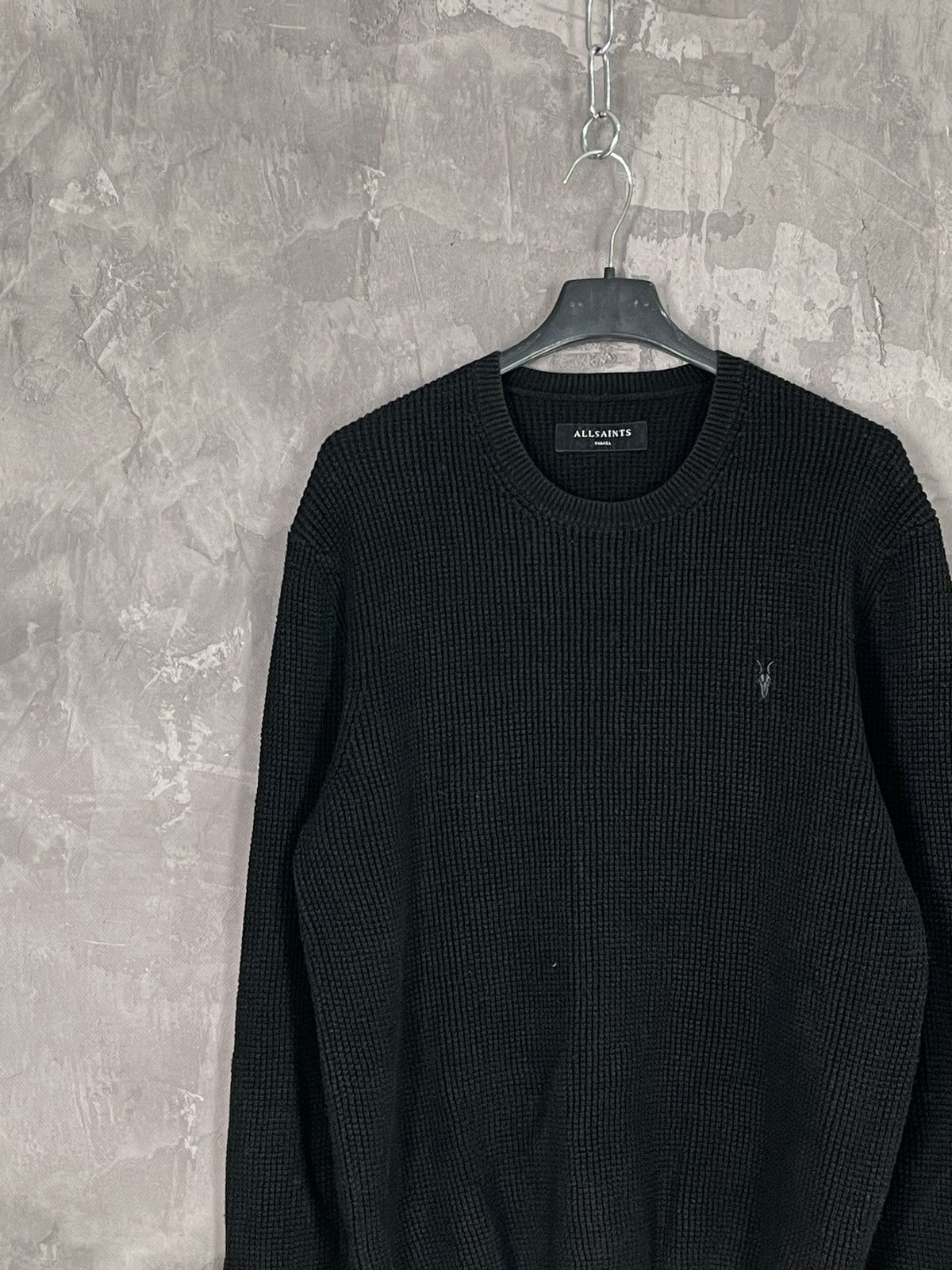 Allsaints Allsaints Mens Sweater CREW Long Sleeve Pullover Size US S / EU 44-46 / 1 - 3 Thumbnail