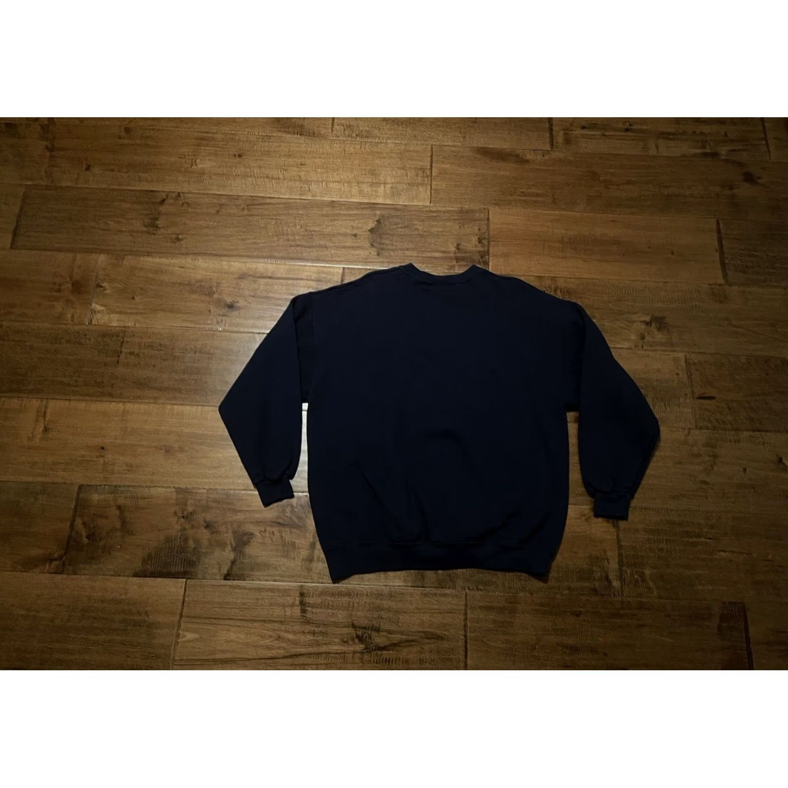 Vintage VINTAGE Bald Eagle Nature Mountains Navy Blue Crewneck Sweatshirt - Men's XLARGE Cadre Sweatshirt Pullover Blue Nature Mens XXL? Size US XL / EU 56 / 4 - 4 Thumbnail